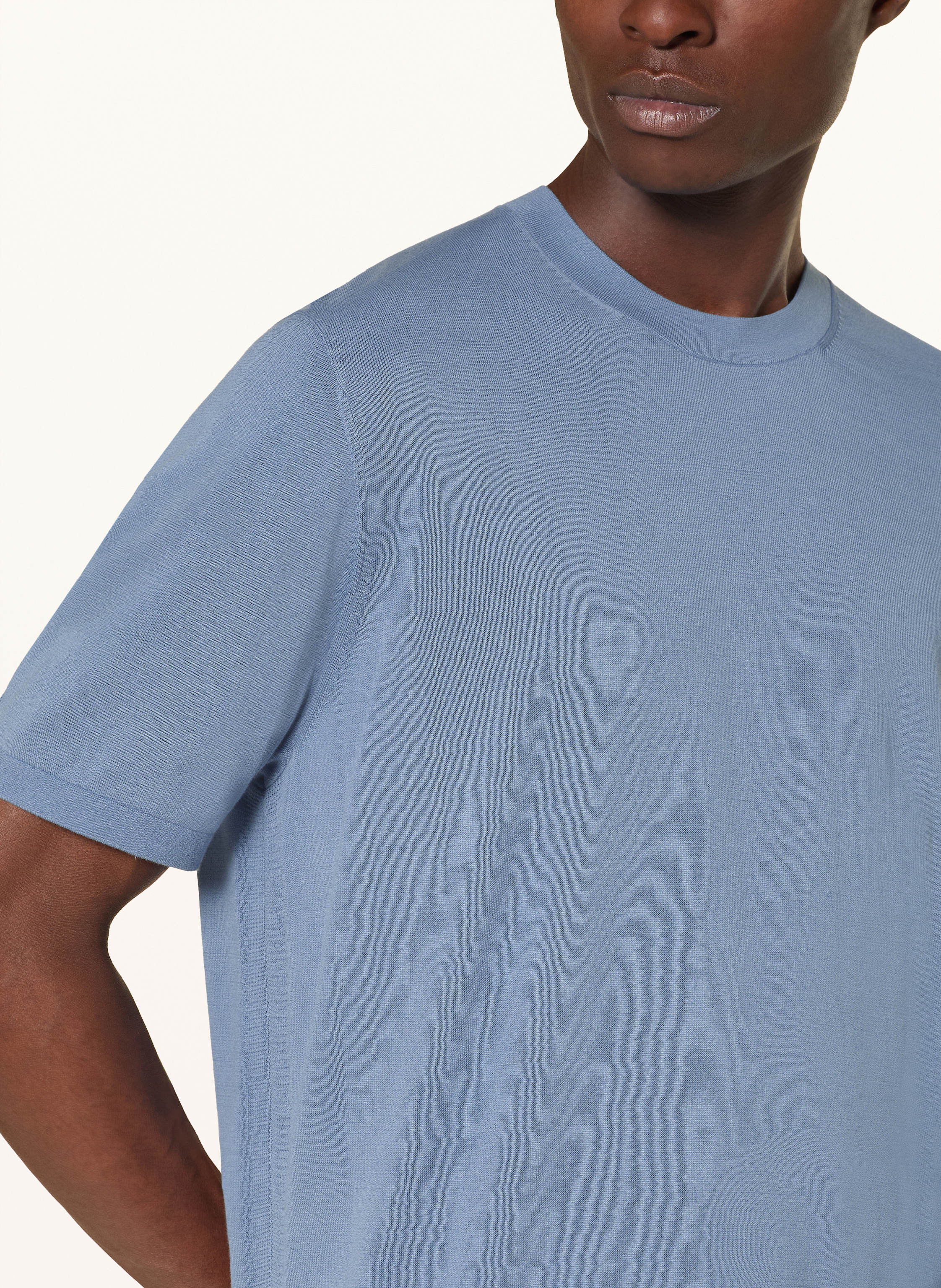 Thumbnail - Cos Strickshirt blau