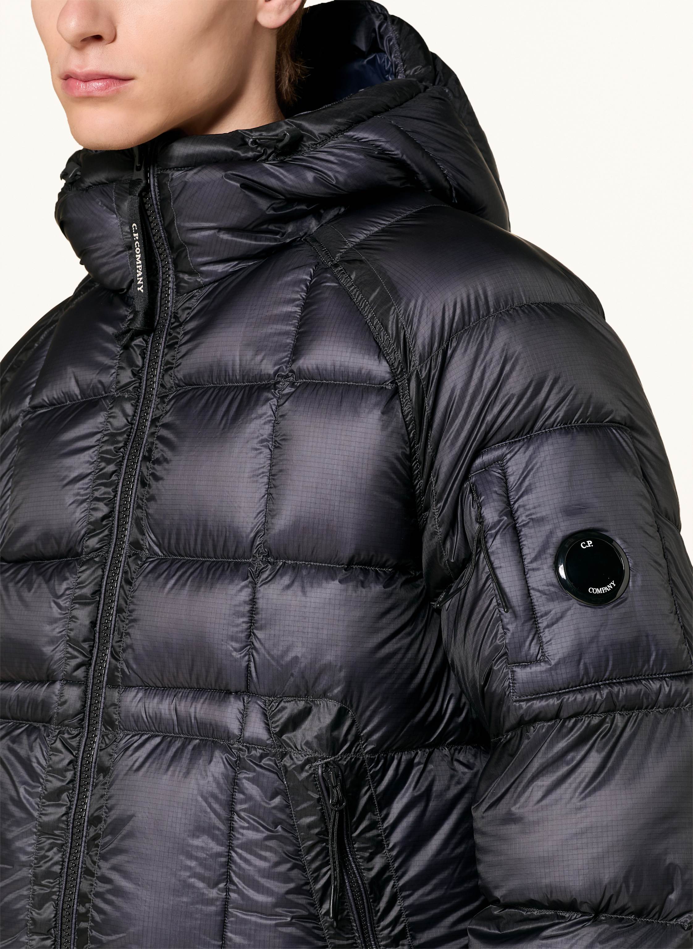 Thumbnail - C.P. Company Daunenjacke blau