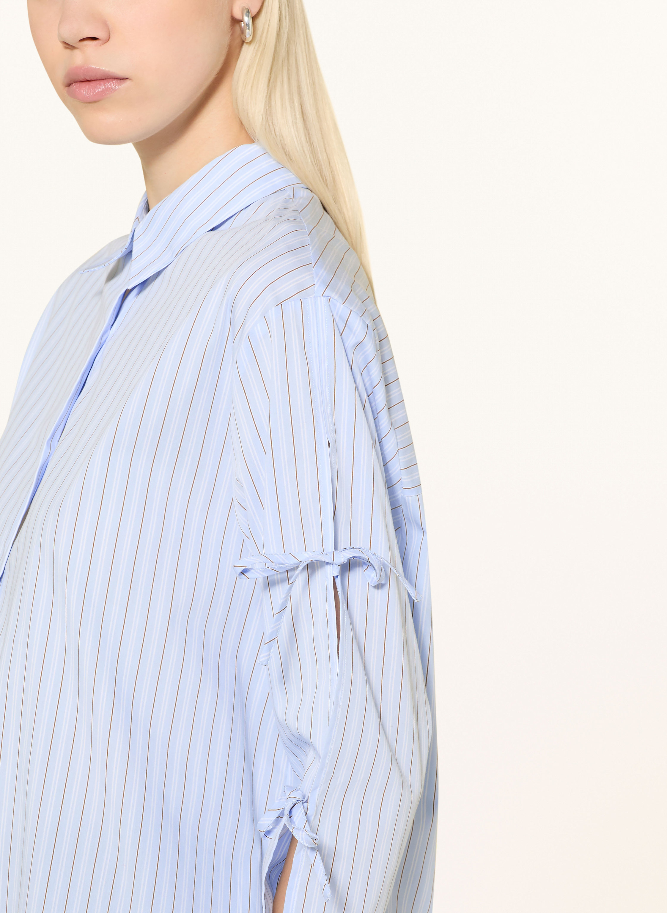Thumbnail - Neo Noir Oversized-Hemdbluse Selini blau