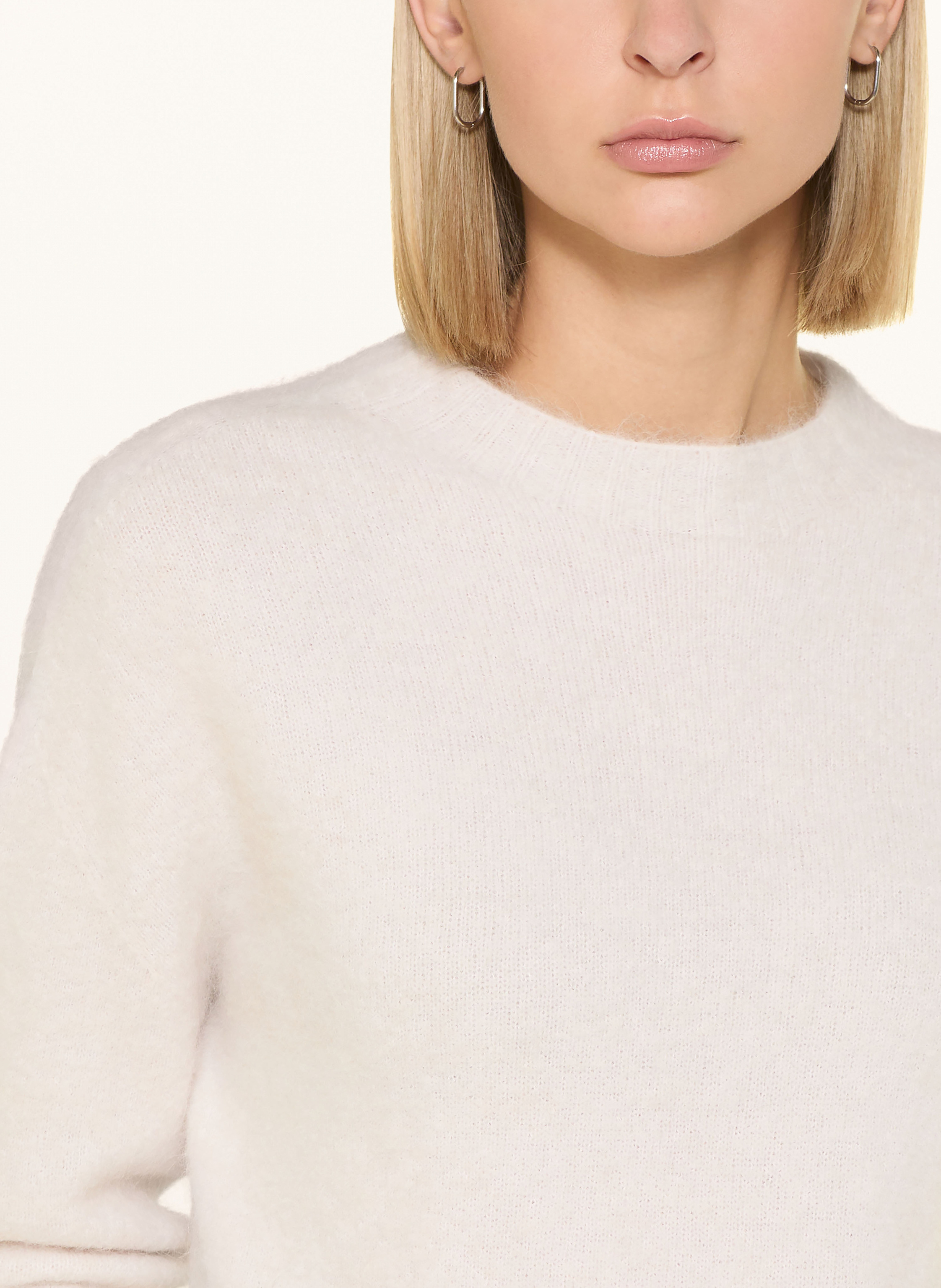 Thumbnail - Darling Harbour Pullover Mit Alpaka weiss