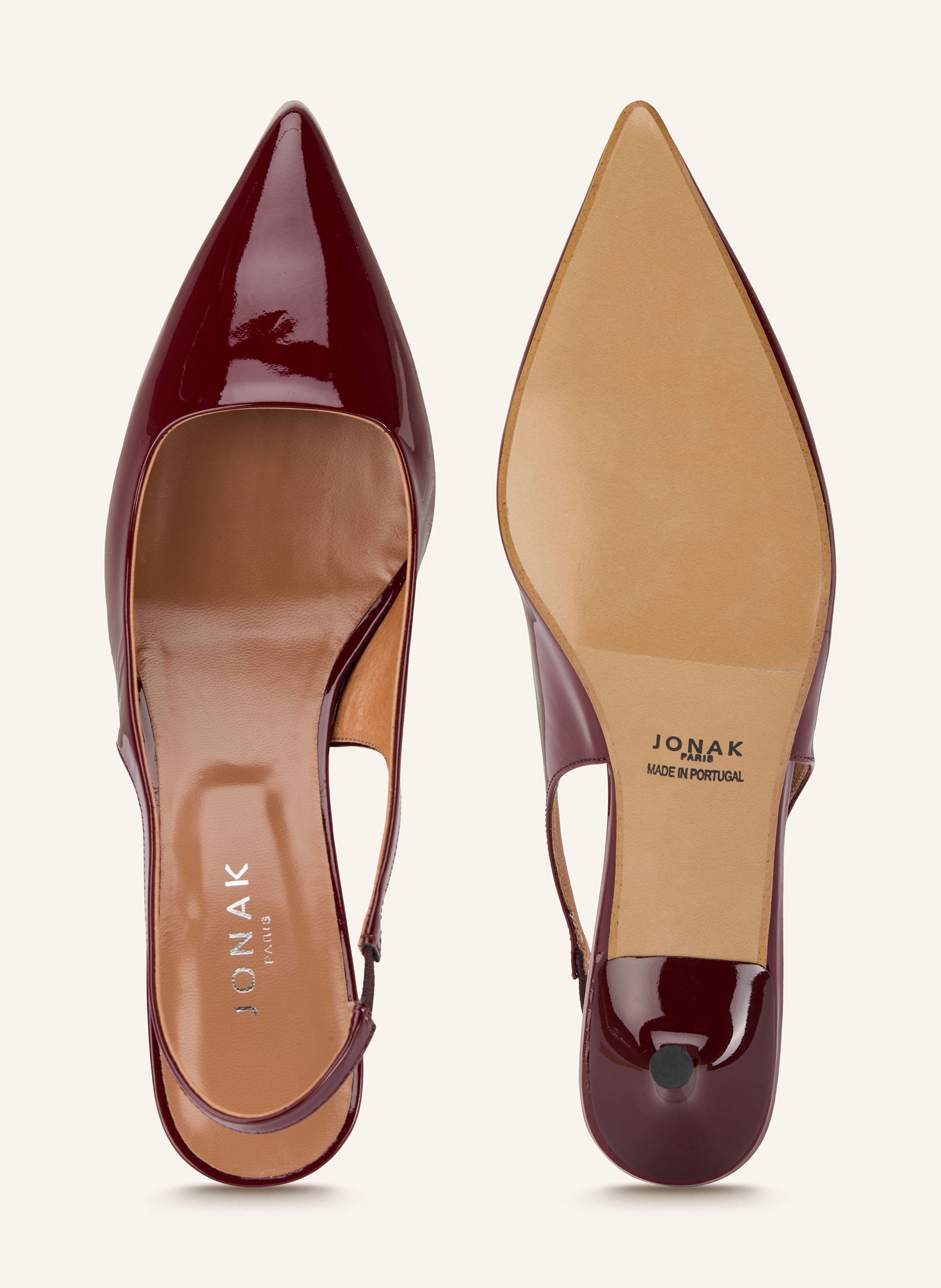 Thumbnail - Jonak Slingpumps Diamantine rot