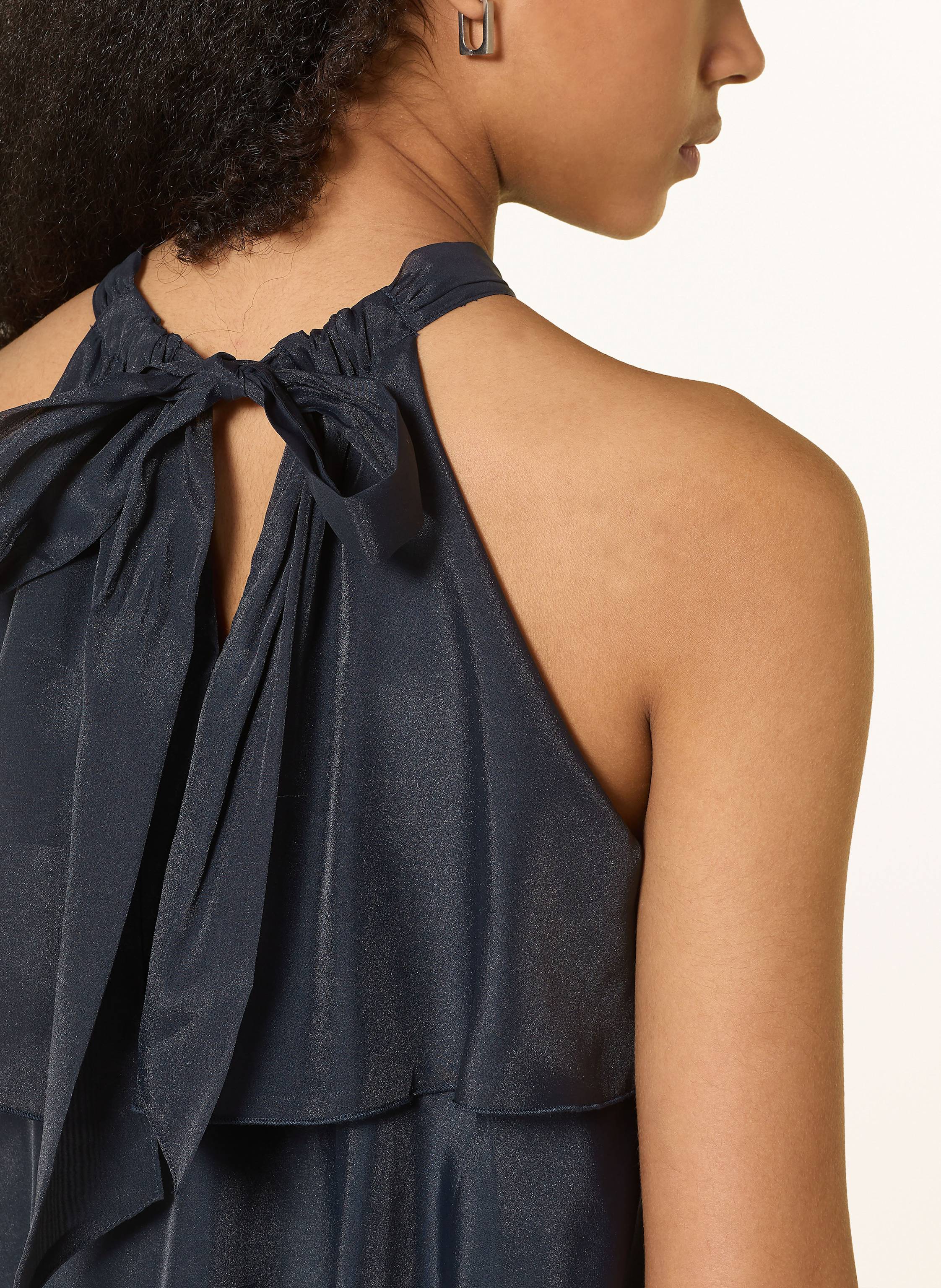 Thumbnail - Y.A.S. Kleid Mit Volants blau