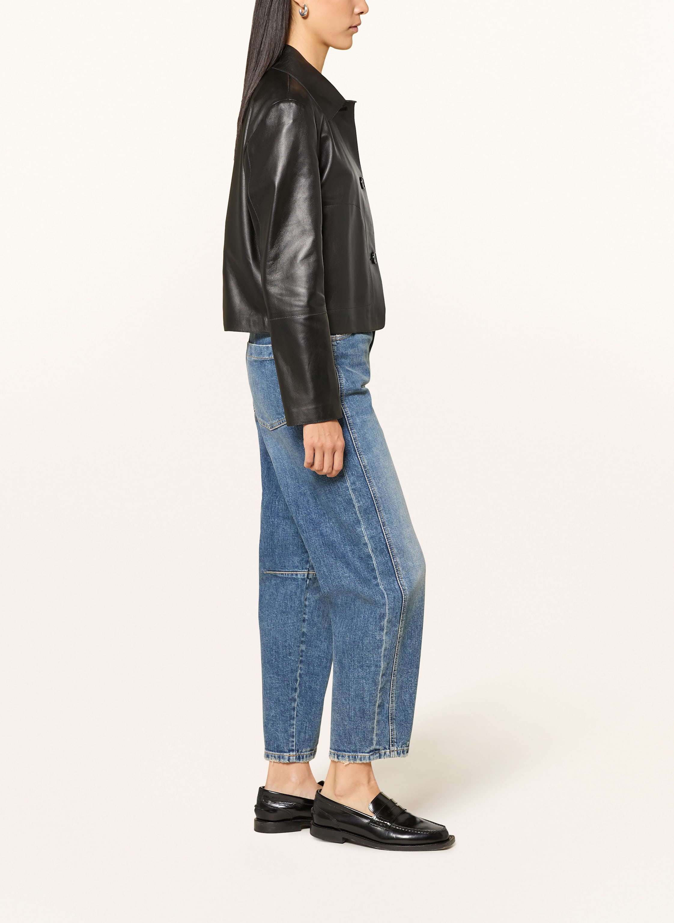 Thumbnail - Cambio Barrel Jeans Elia blau