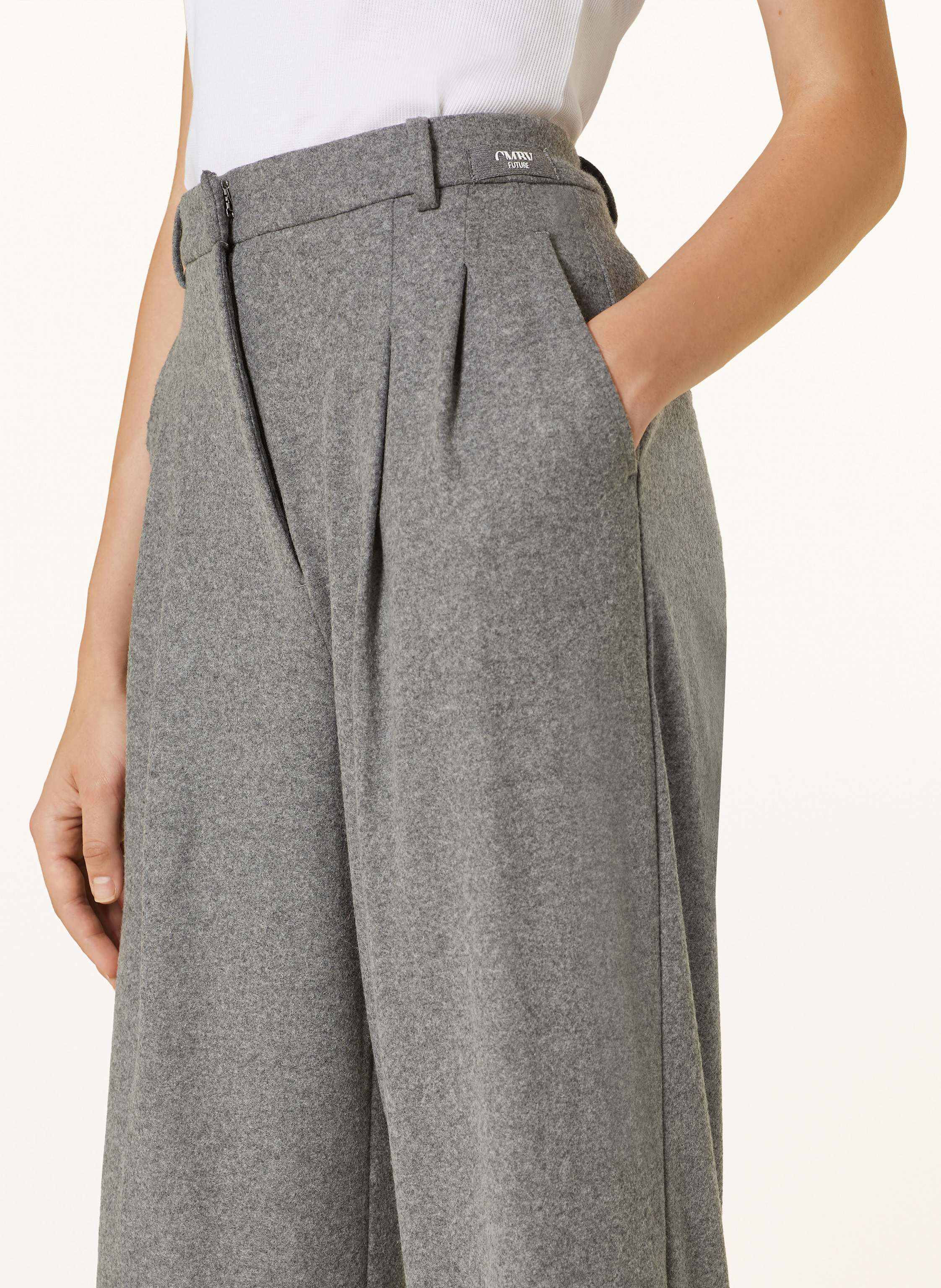 Thumbnail - Cambio 7/8-Hose Emilie Aus Flanell grau