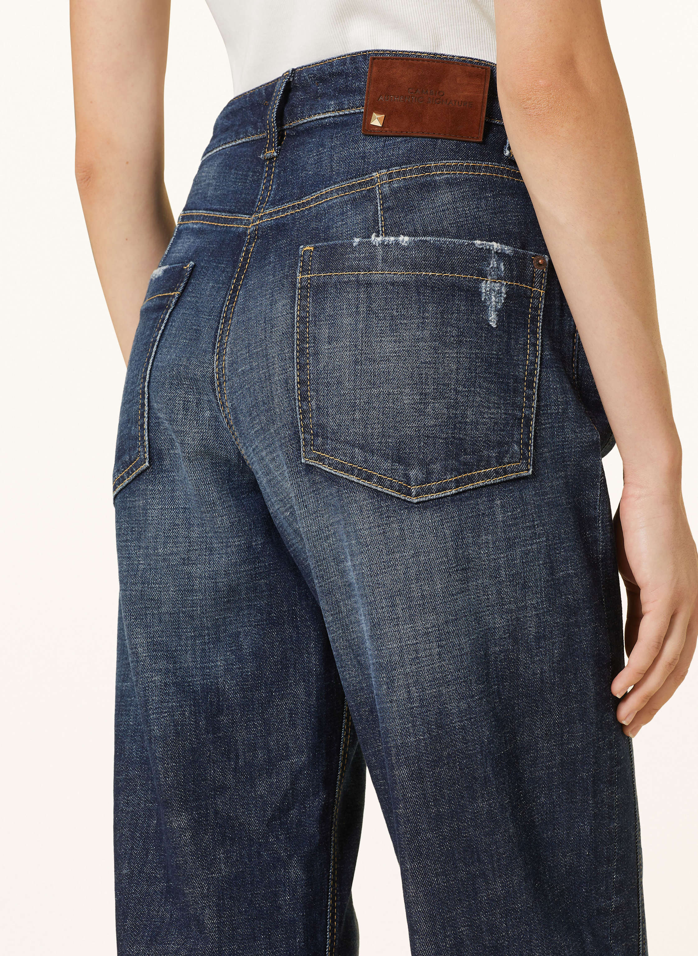 Thumbnail - Cambio Barrell Jeans Elia blau