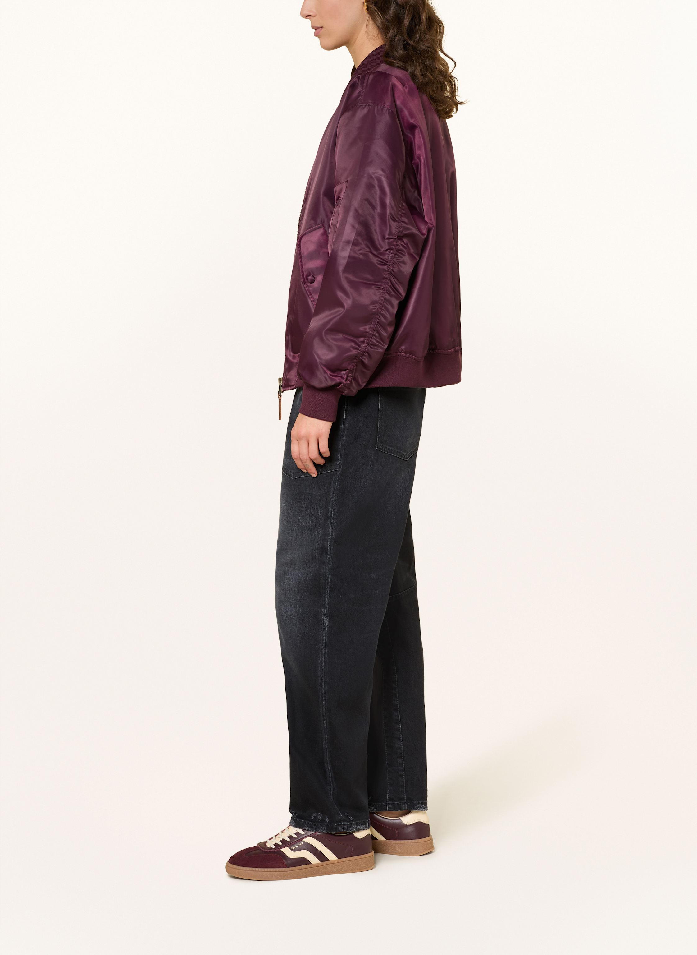 Thumbnail - Cambio Mom Jeans Ocean schwarz