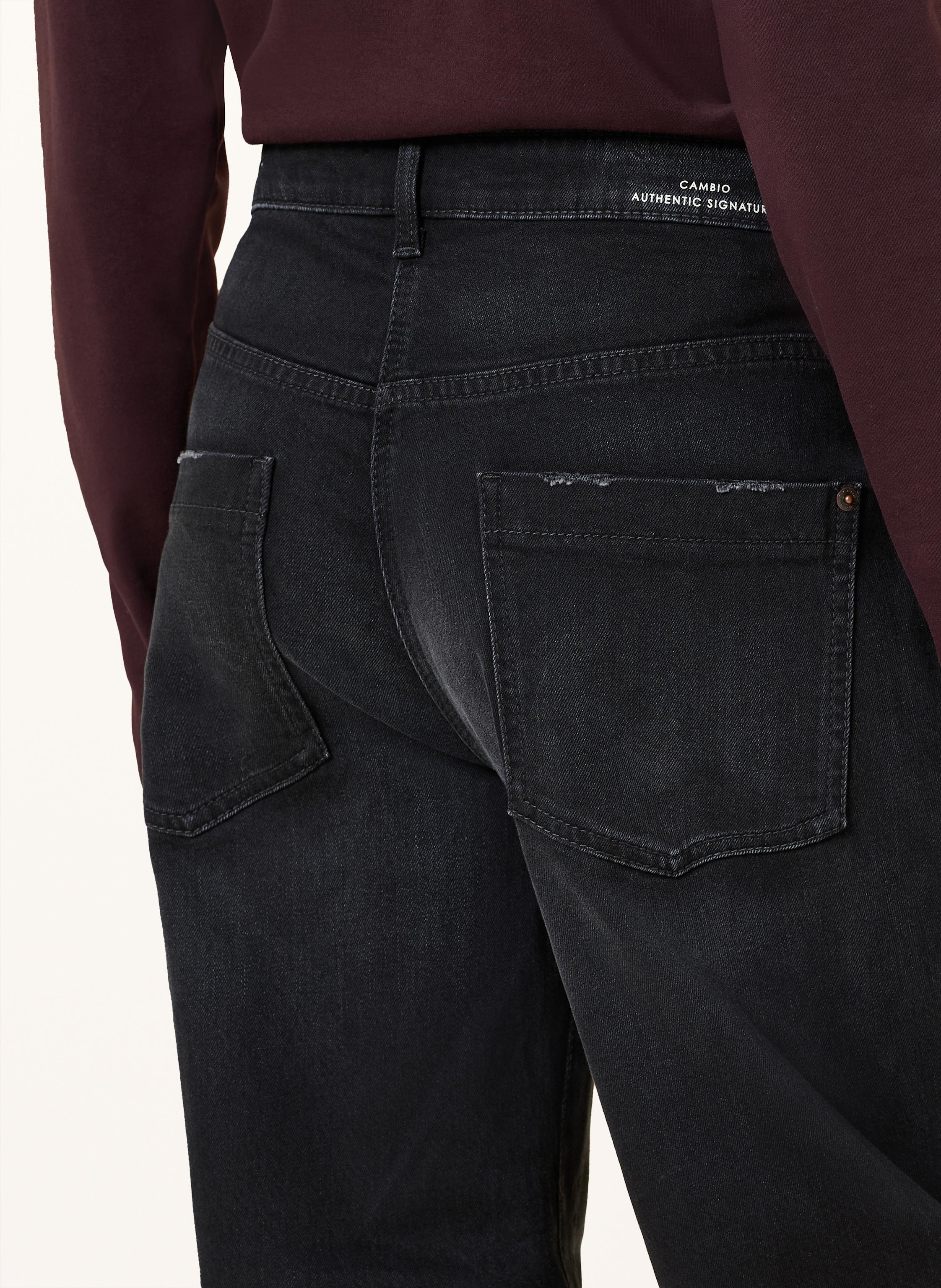 Thumbnail - Cambio Mom Jeans Ocean schwarz