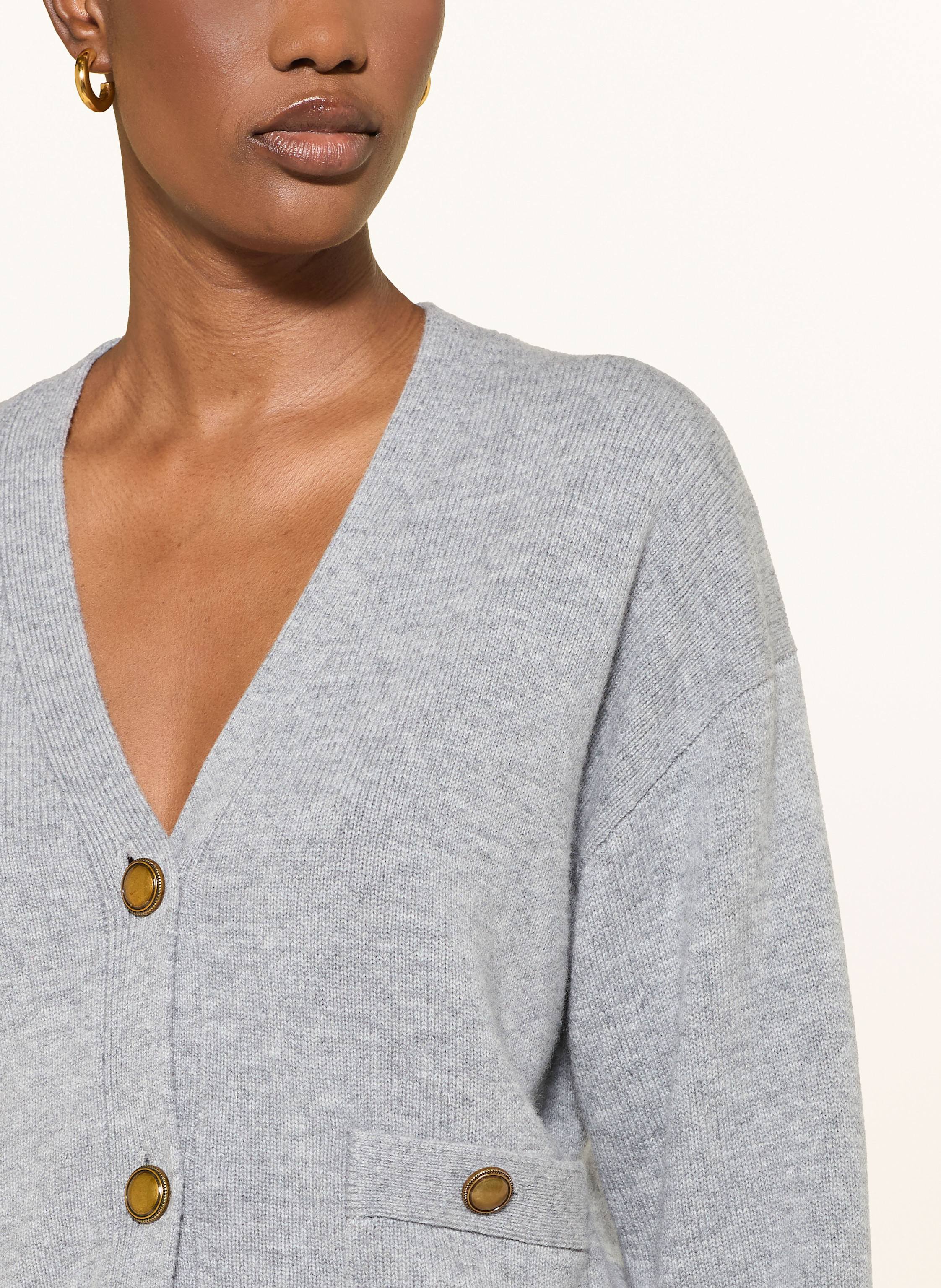 Thumbnail - Reiss Strickjacke Mila grau