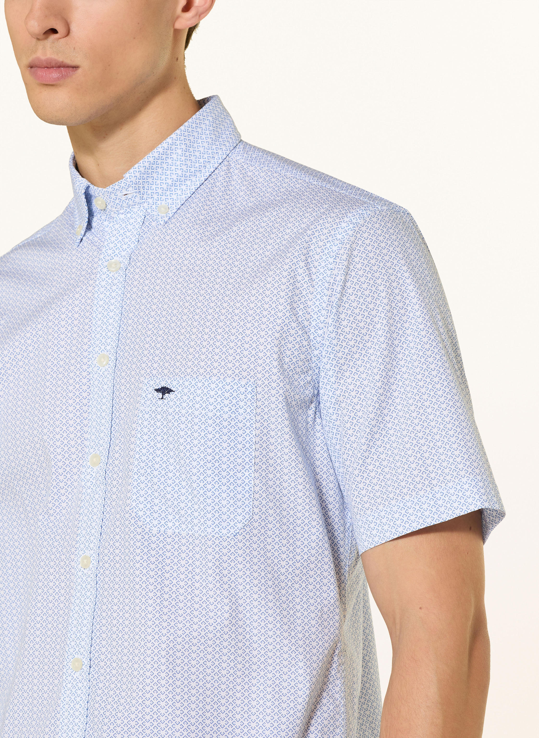 Thumbnail - Fynch-Hatton Hemd Regular Fit blau