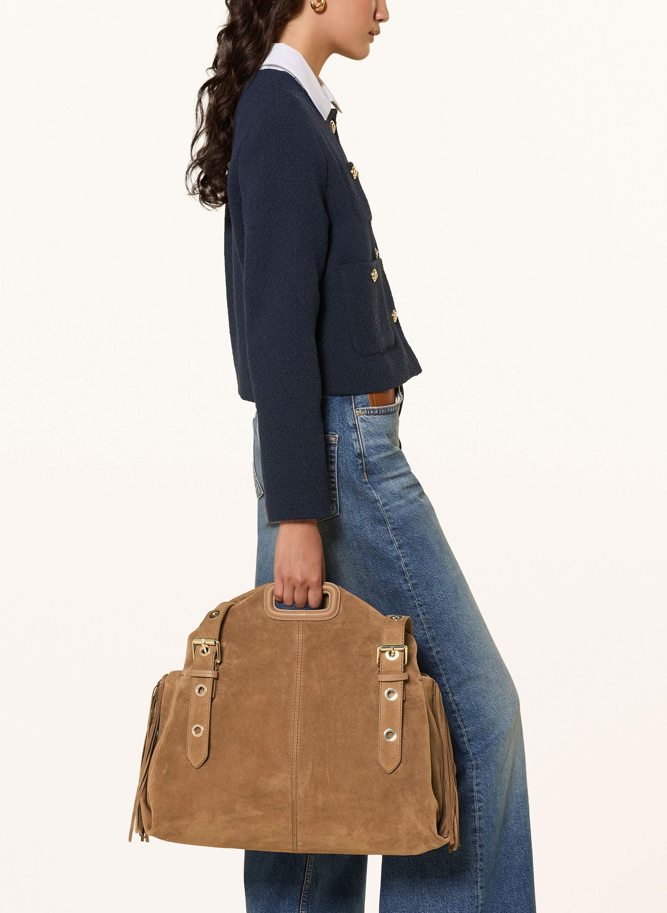 Thumbnail - Maje Shopper beige