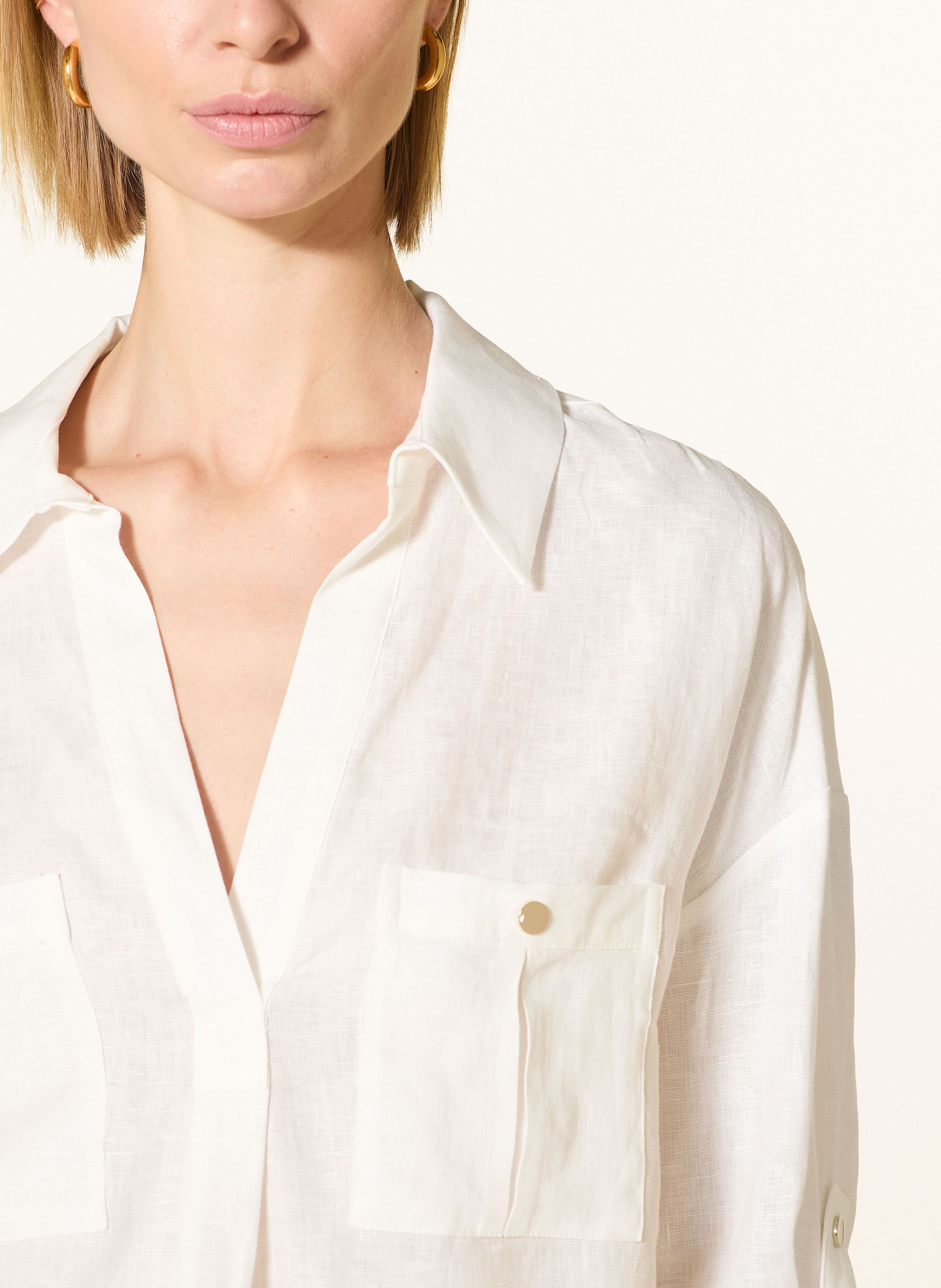 Thumbnail - Phase Eight Blusenshirt Arla Aus Leinen weiss