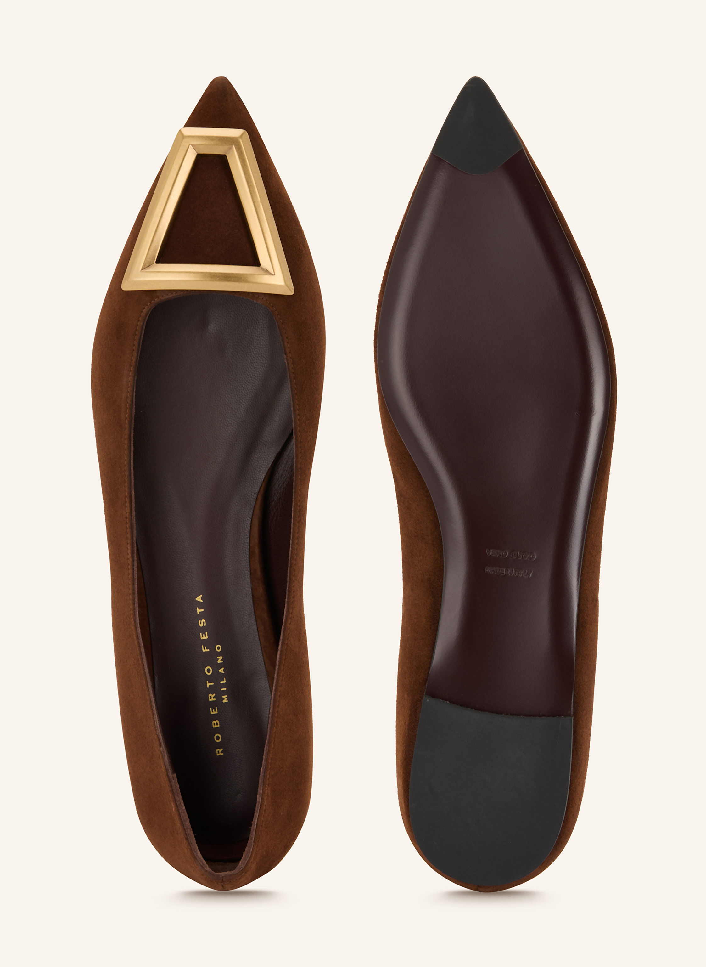 Thumbnail - Roberto Festa Ballerinas Soniq braun