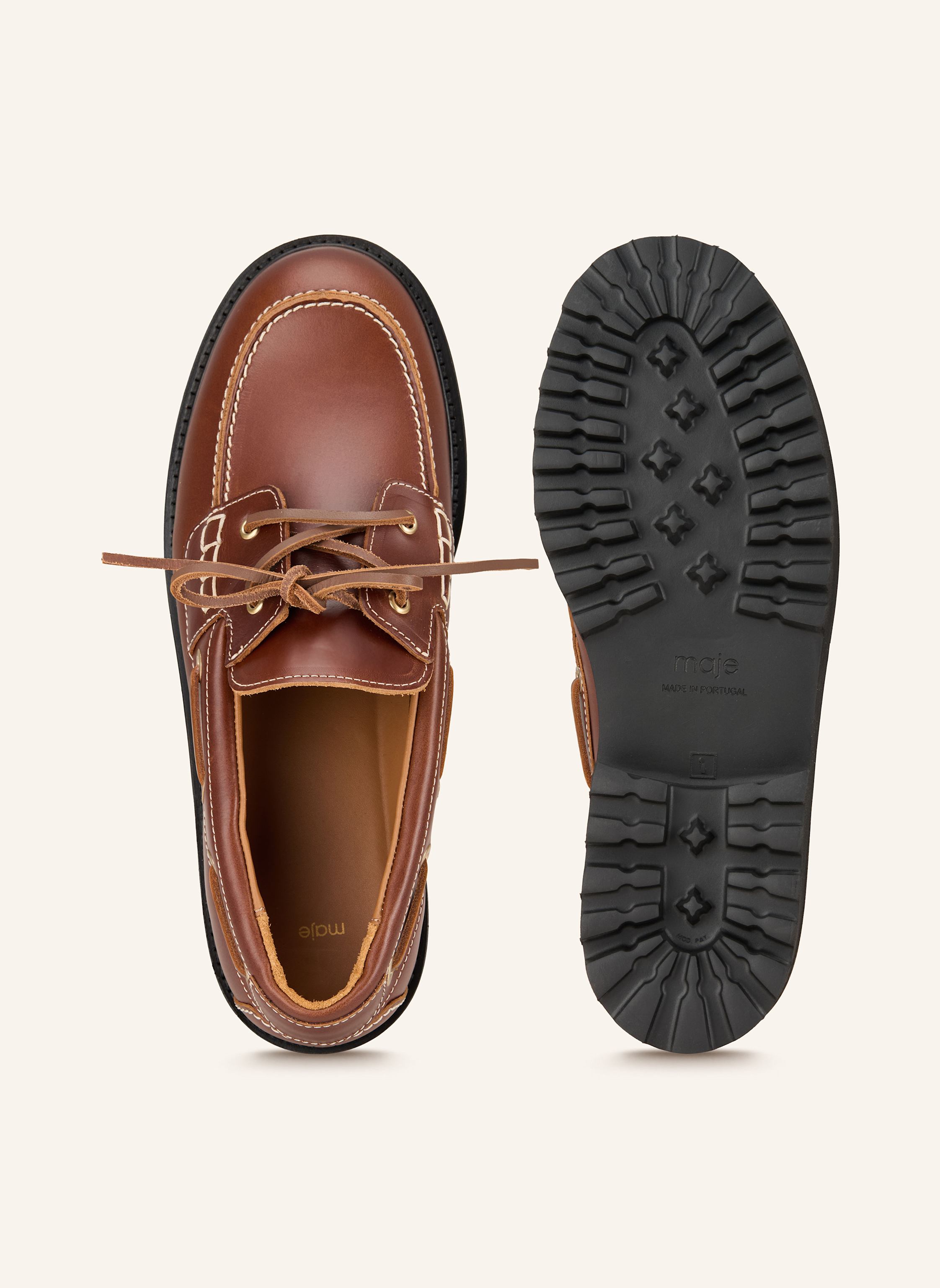 Thumbnail - Maje Bootsschuhe braun