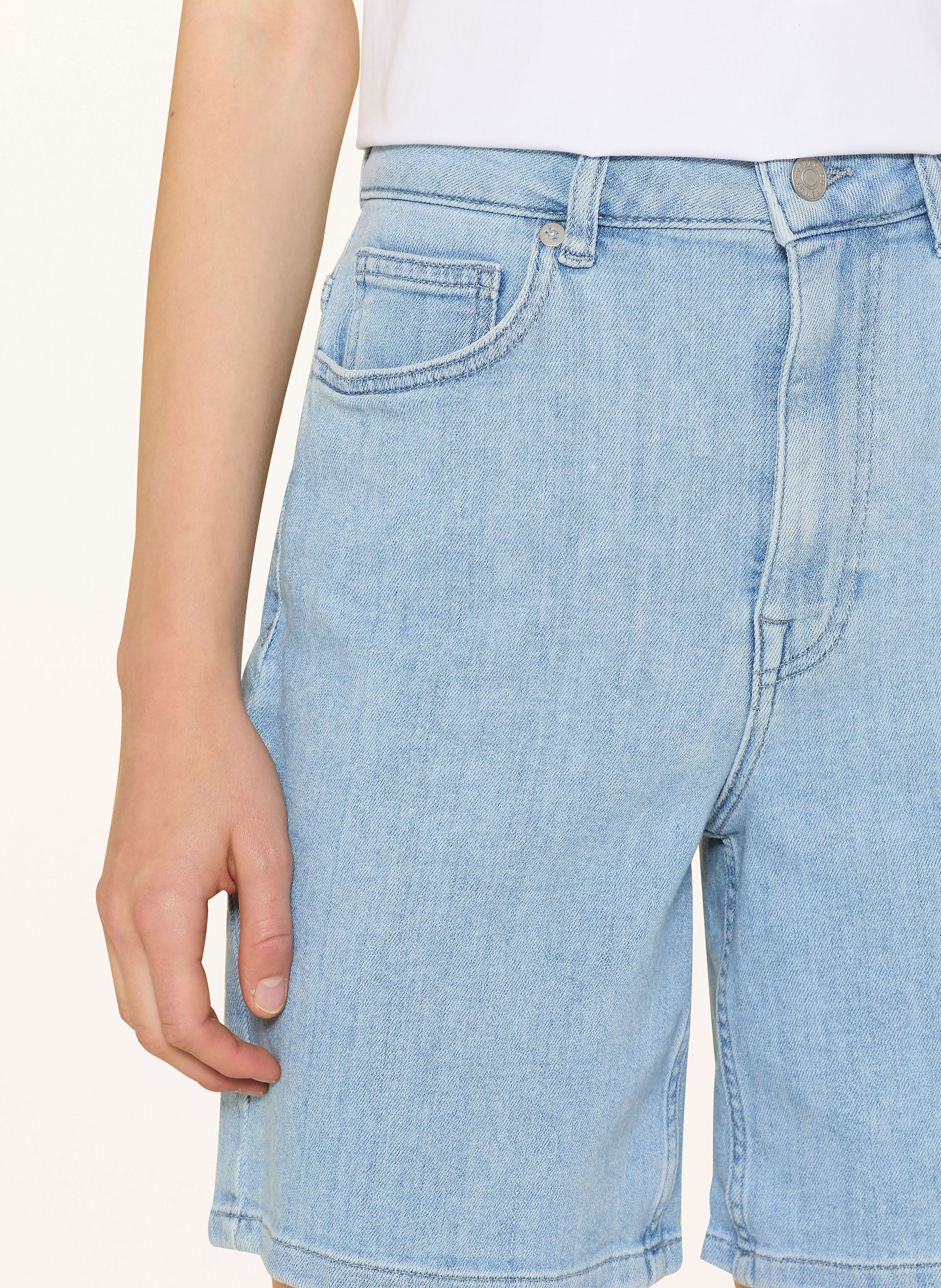 Thumbnail - Selected Femme Jeansshorts blau