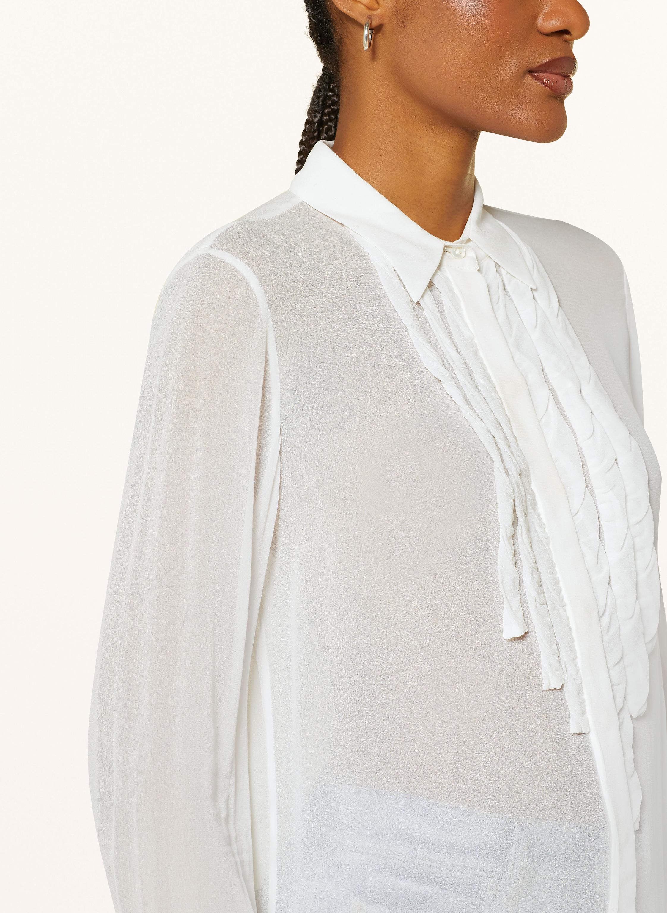 Thumbnail - Dorothee Schumacher Hemdbluse Sheer Twist weiss