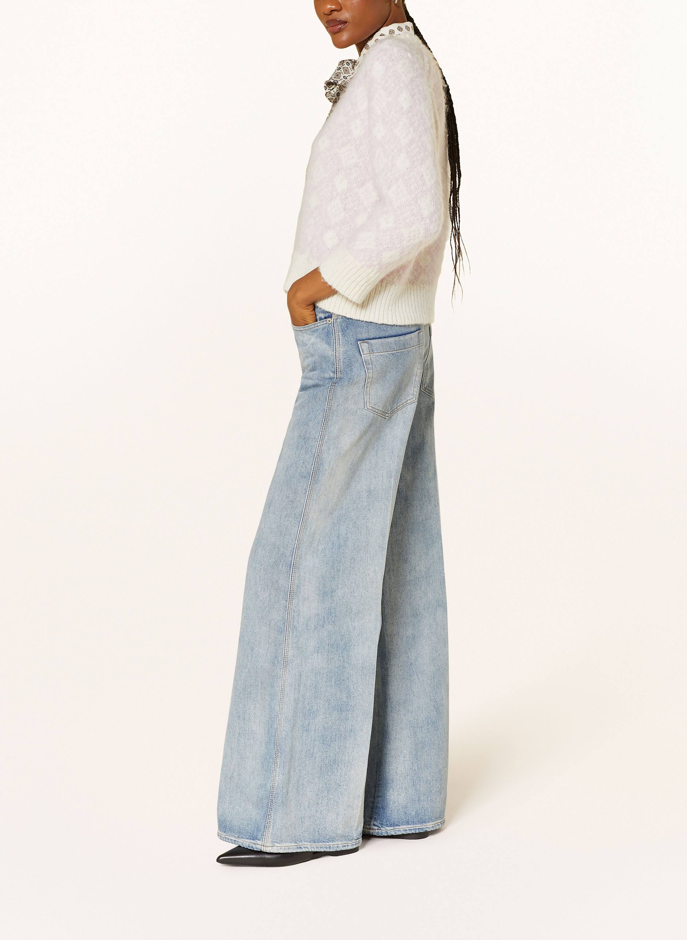 Thumbnail - Dorothee Schumacher Flared Leg Jeans Denim Love blau