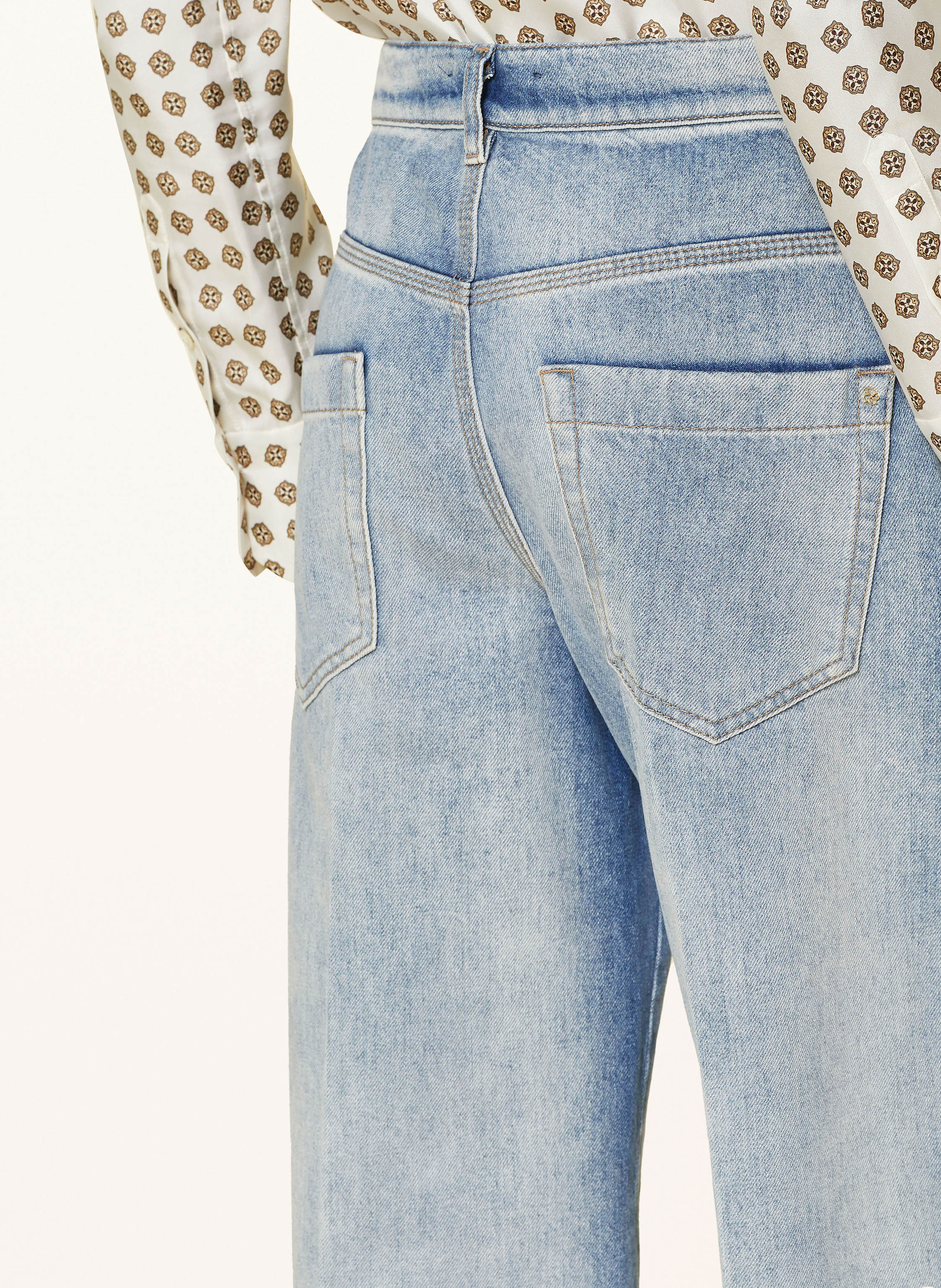 Thumbnail - Dorothee Schumacher Flared Leg Jeans Denim Love blau