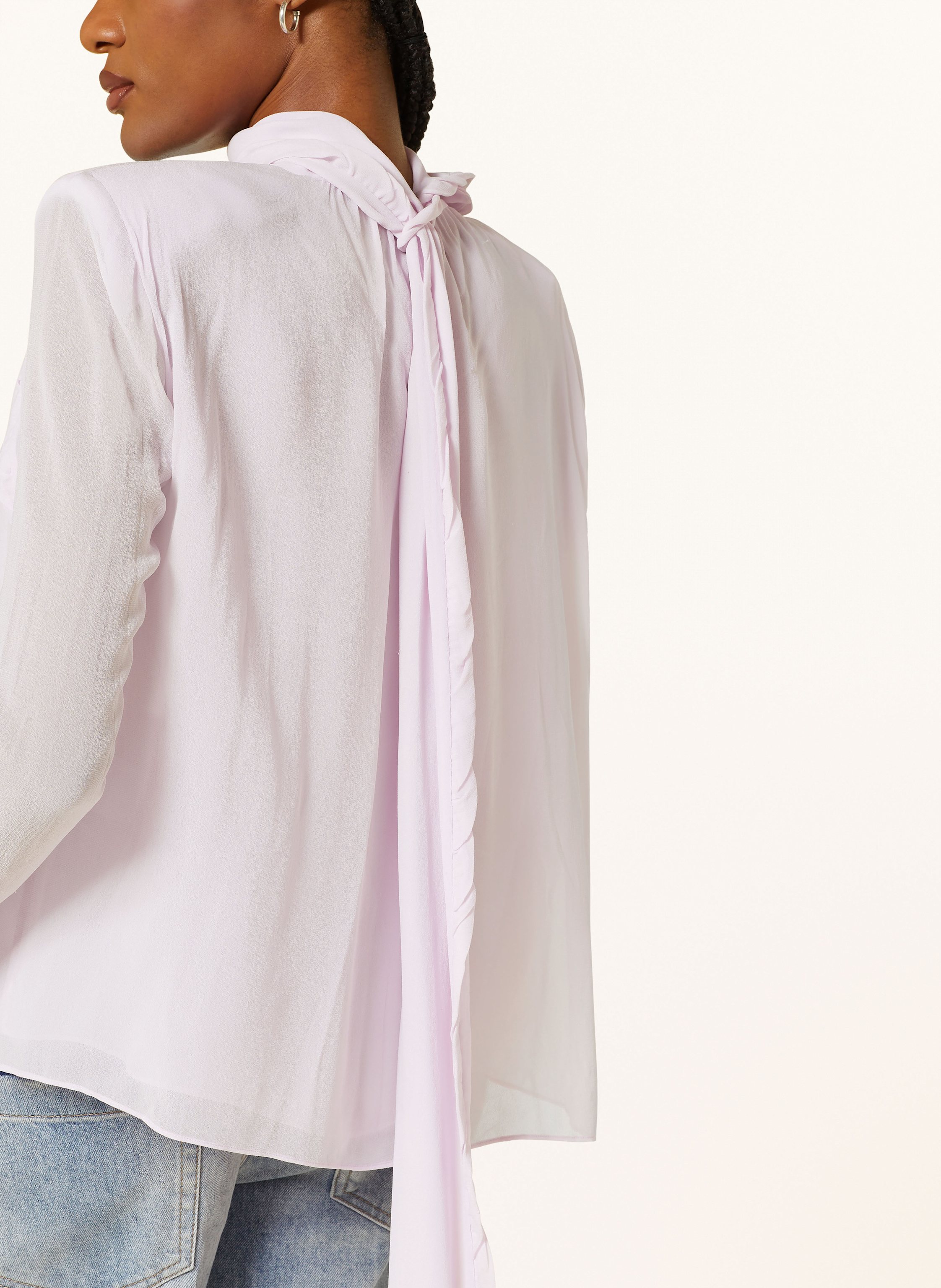 Thumbnail - Dorothee Schumacher Schluppenbluse Sheer Twist rosa