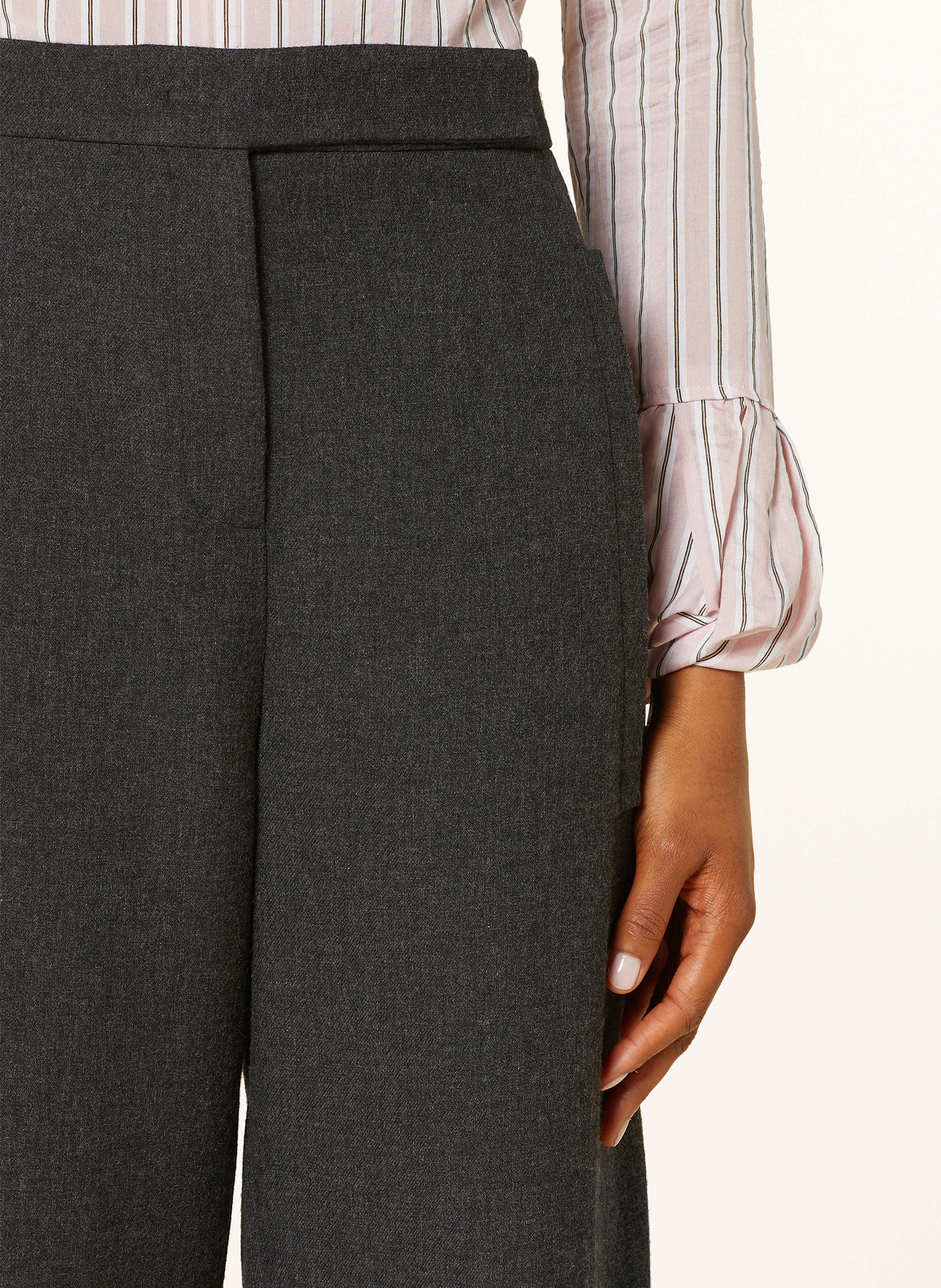 Thumbnail - Dorothee Schumacher 7/8-Hose Layered Coolness grau