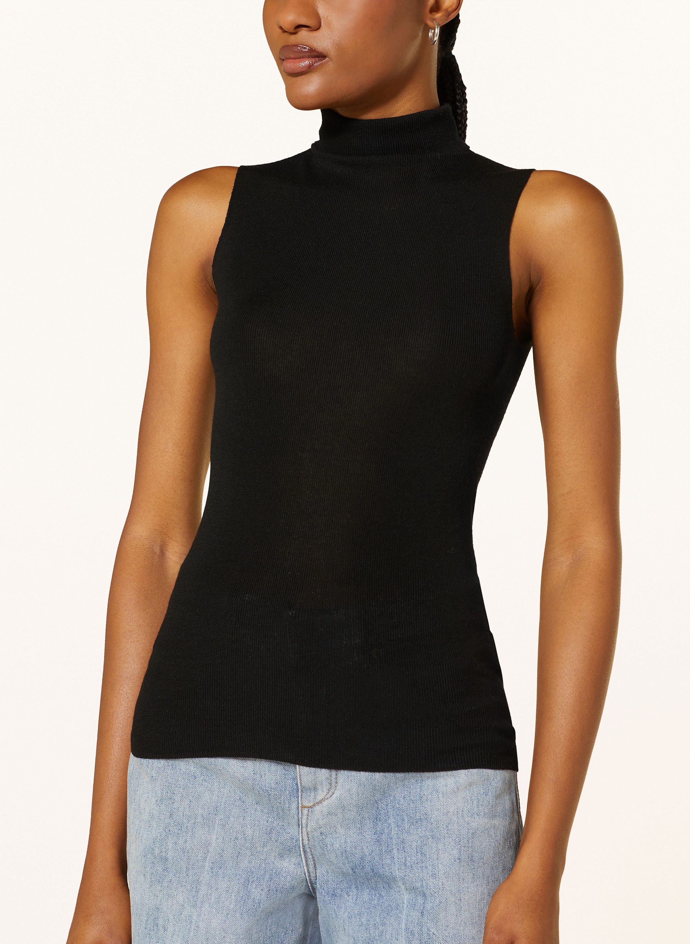 Thumbnail - Dorothee Schumacher Stricktop Urban Merino schwarz