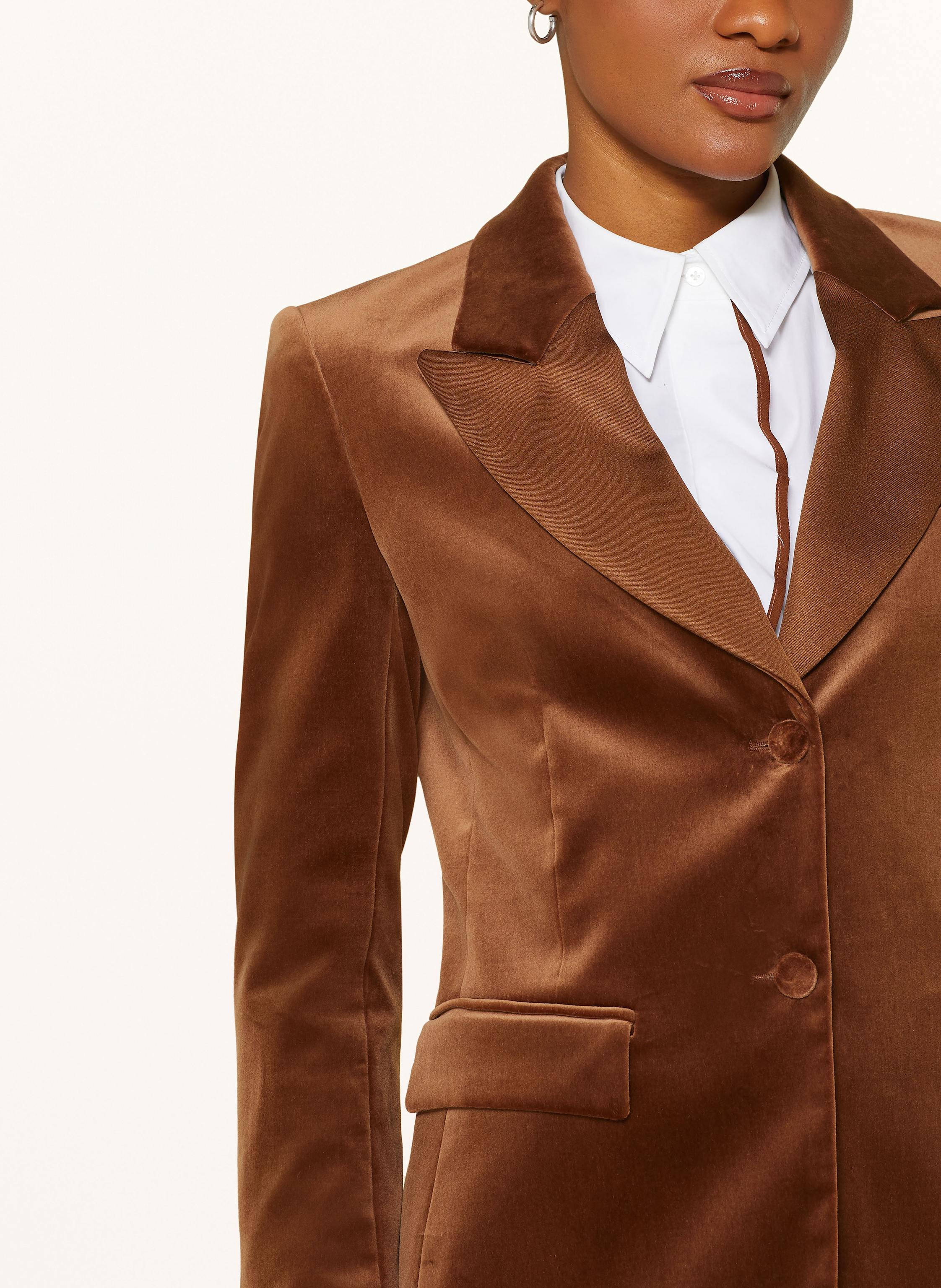 Thumbnail - Dorothee Schumacher Samtblazer Elegance Softness braun