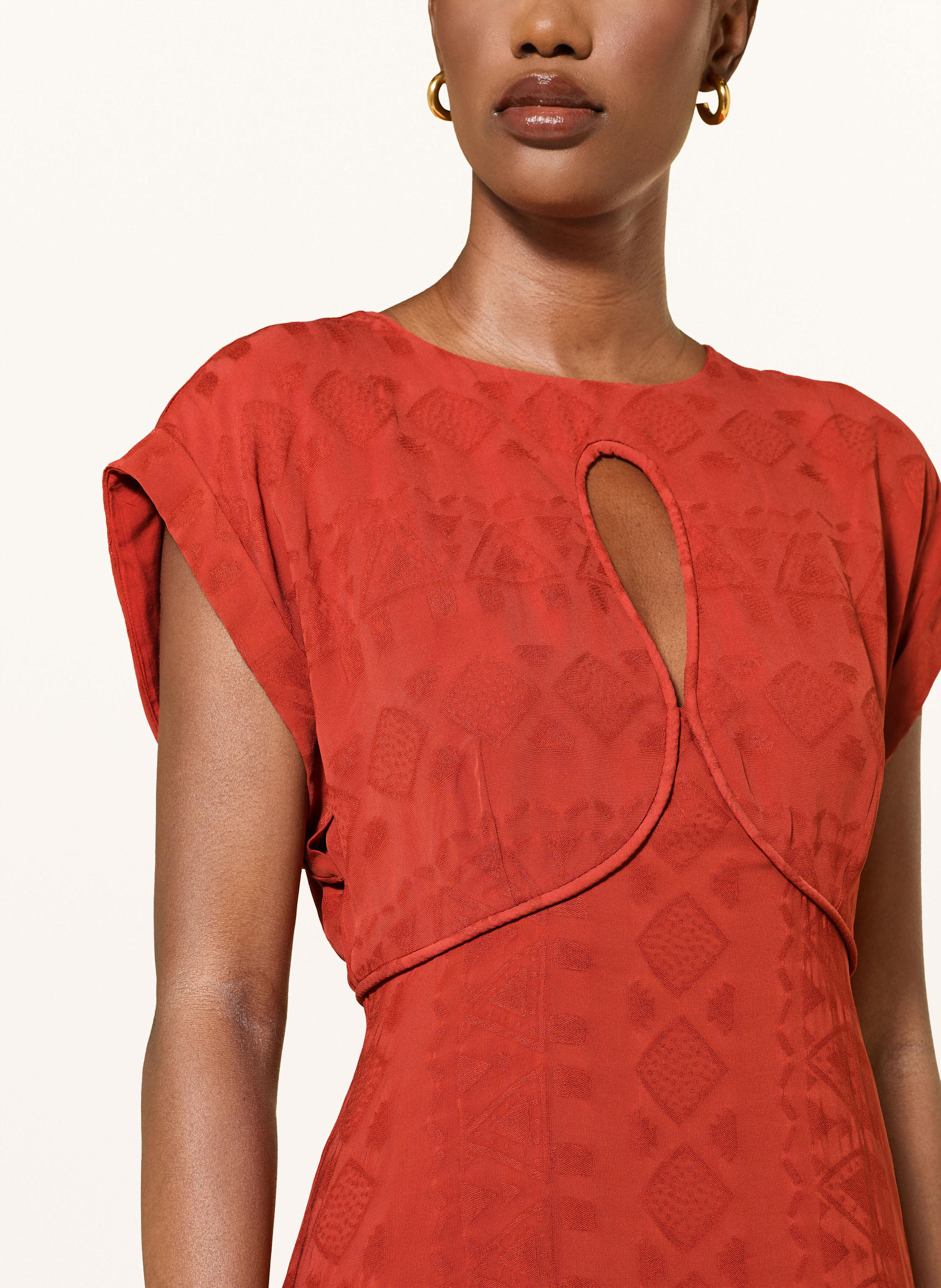 Thumbnail - Ba&Sh Kleid Inaia rot