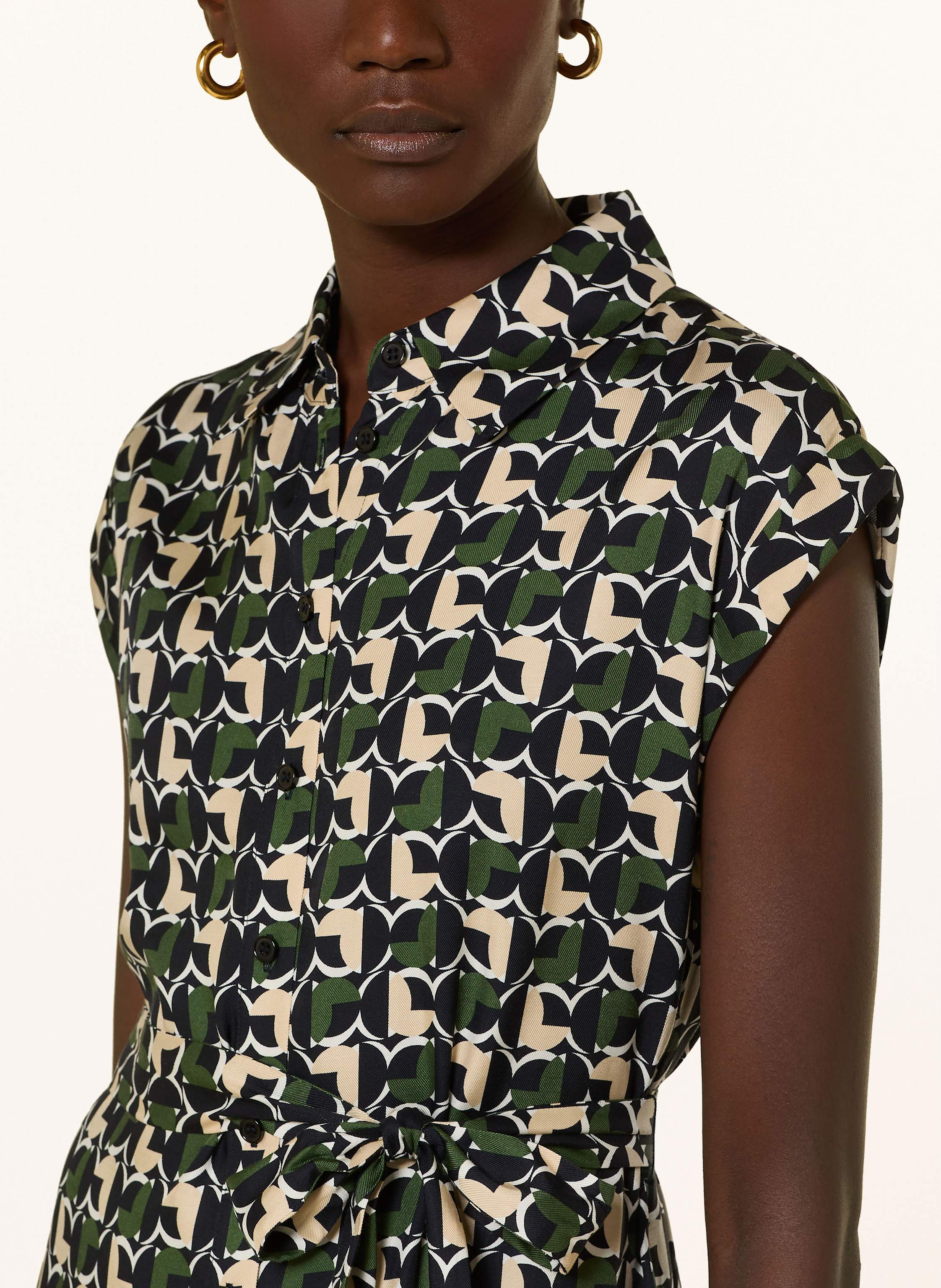 Thumbnail - Hobbs Hemdblusenkleid Kalinda gruen