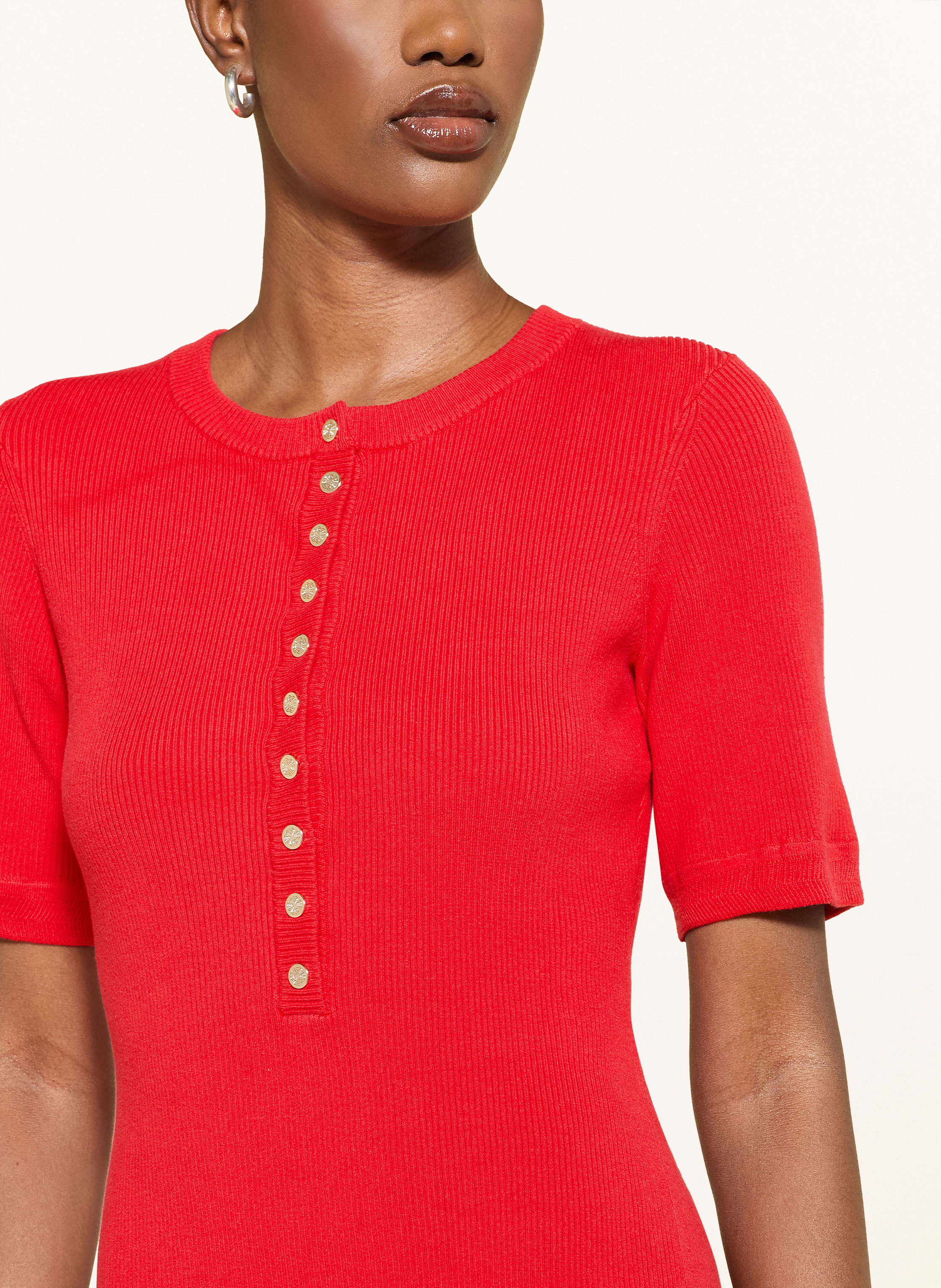 Thumbnail - Maje Strickkleid rot