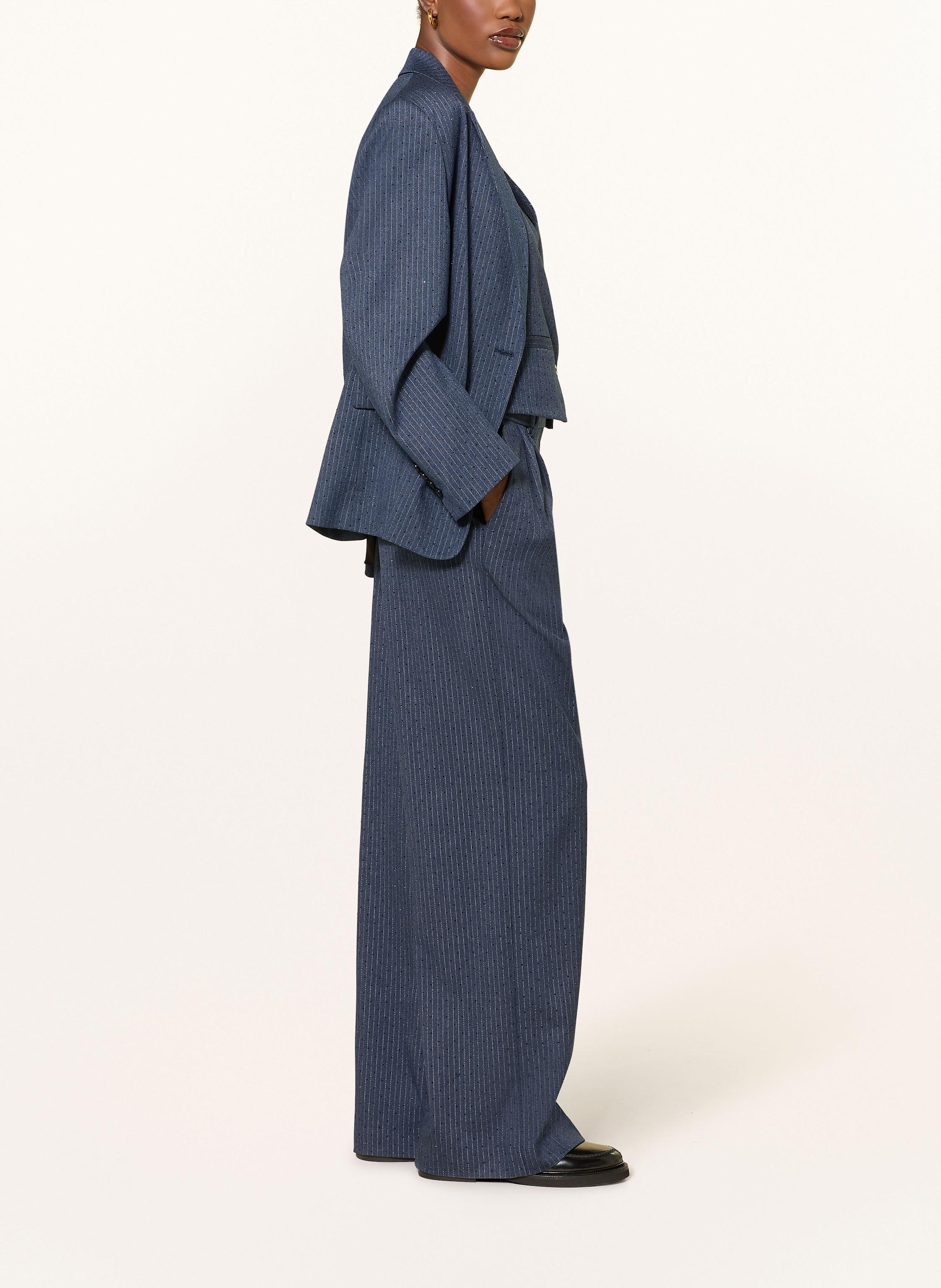 Thumbnail - Maje Marlenehose Pernona Mit Schmucksteinen blau