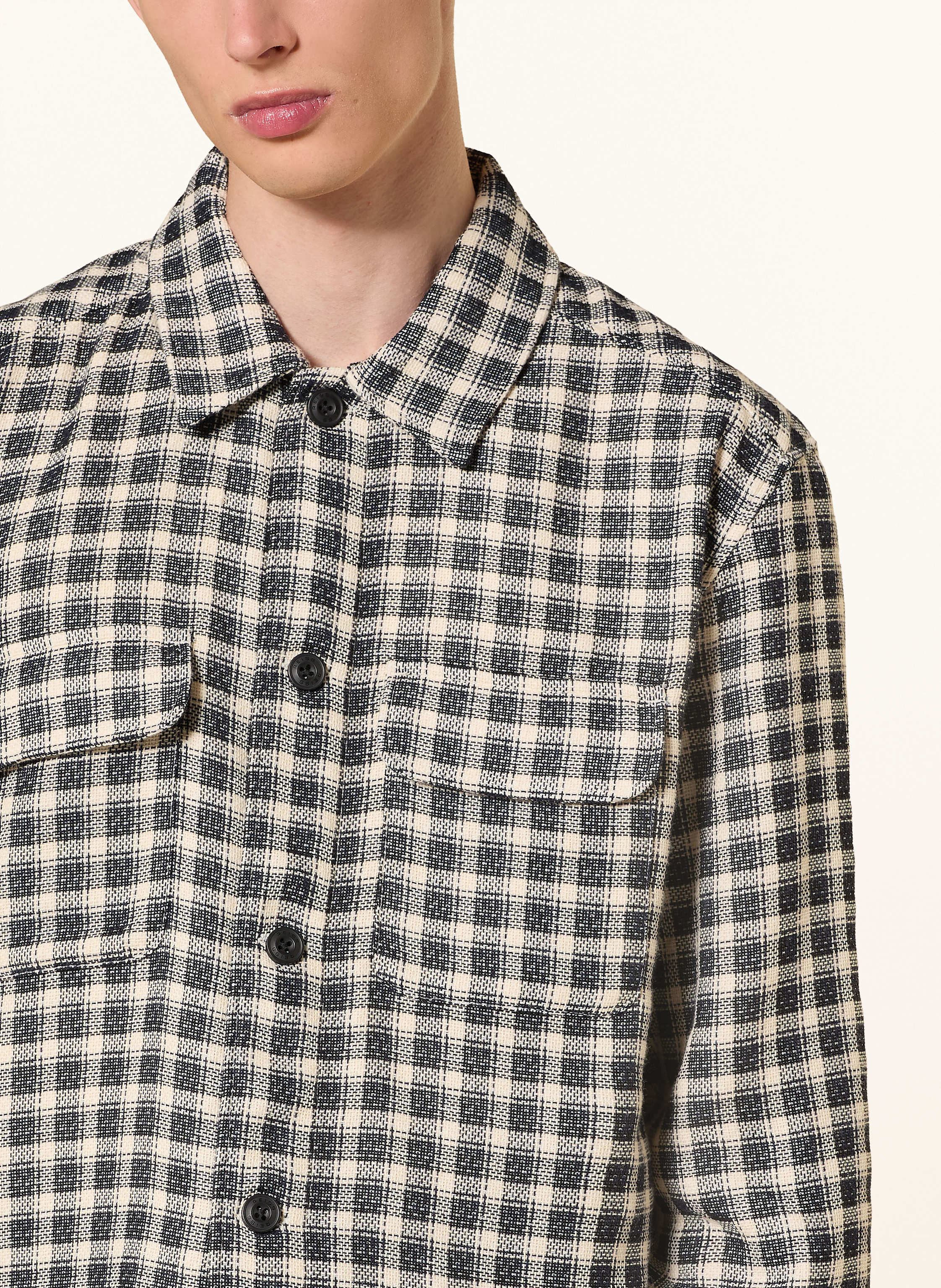 Thumbnail - Reiss Overshirt Ribona blau