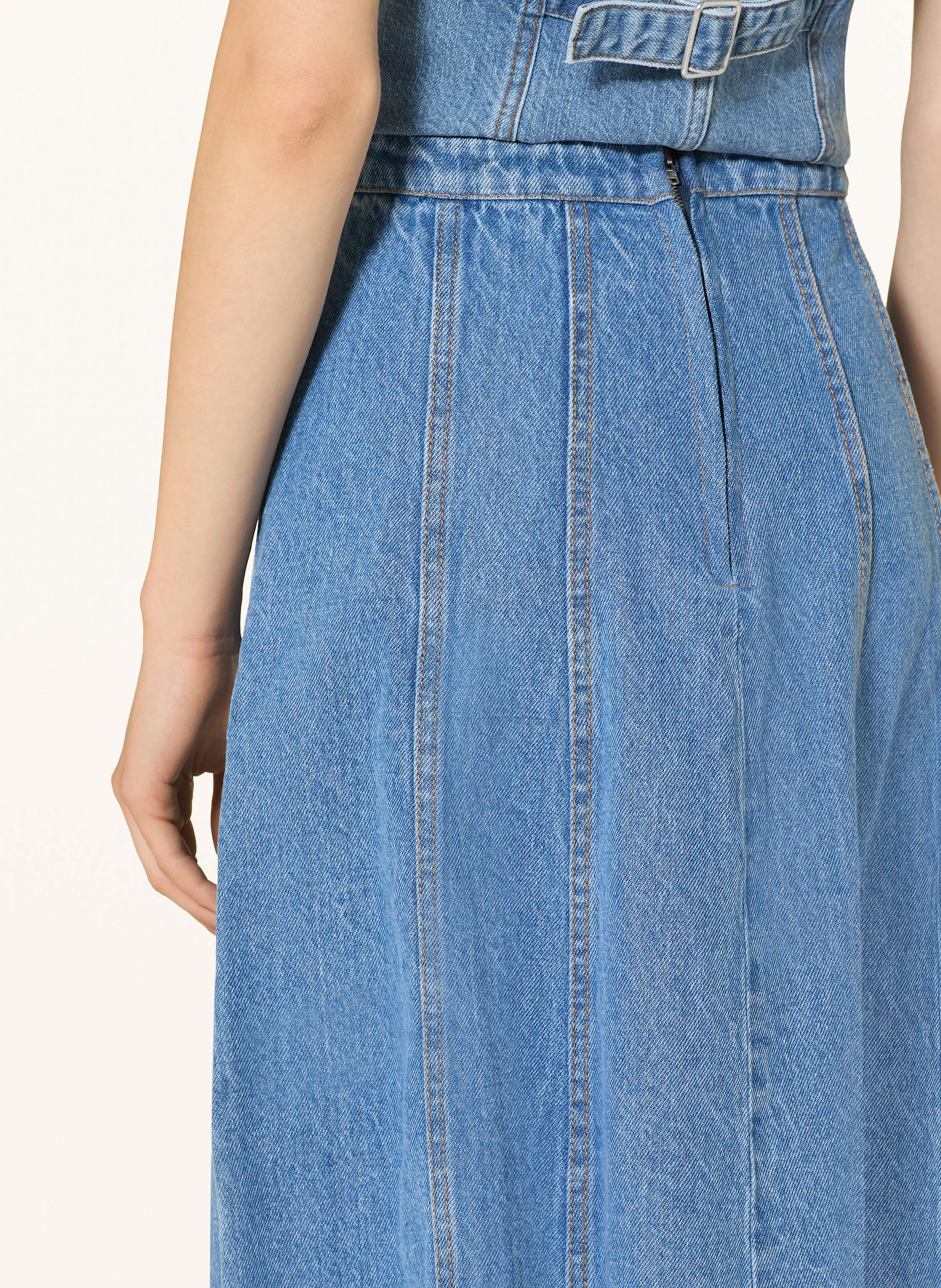 Thumbnail - Neo Noir Jeansrock Raya blau