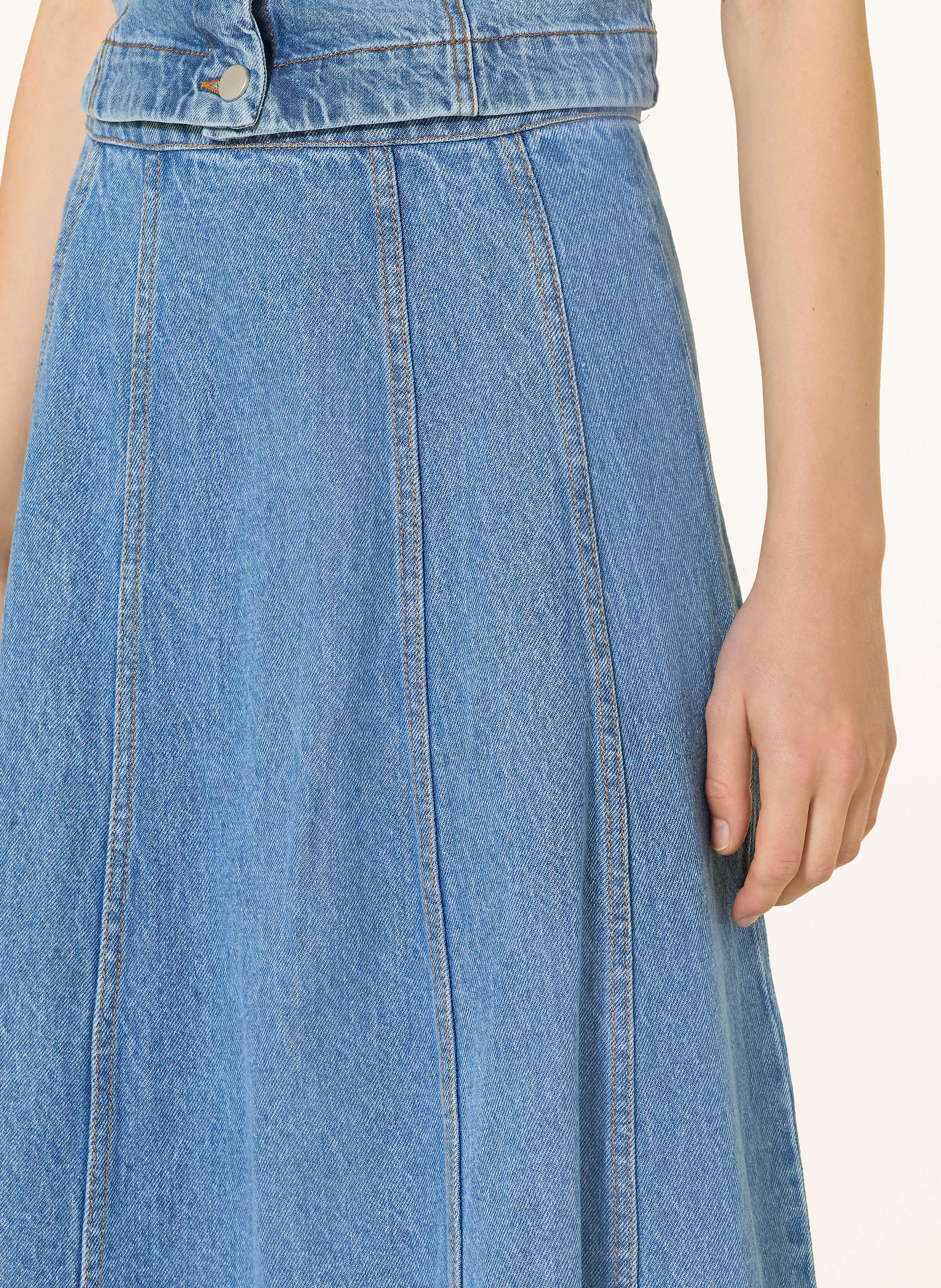 Thumbnail - Neo Noir Jeansrock Raya blau