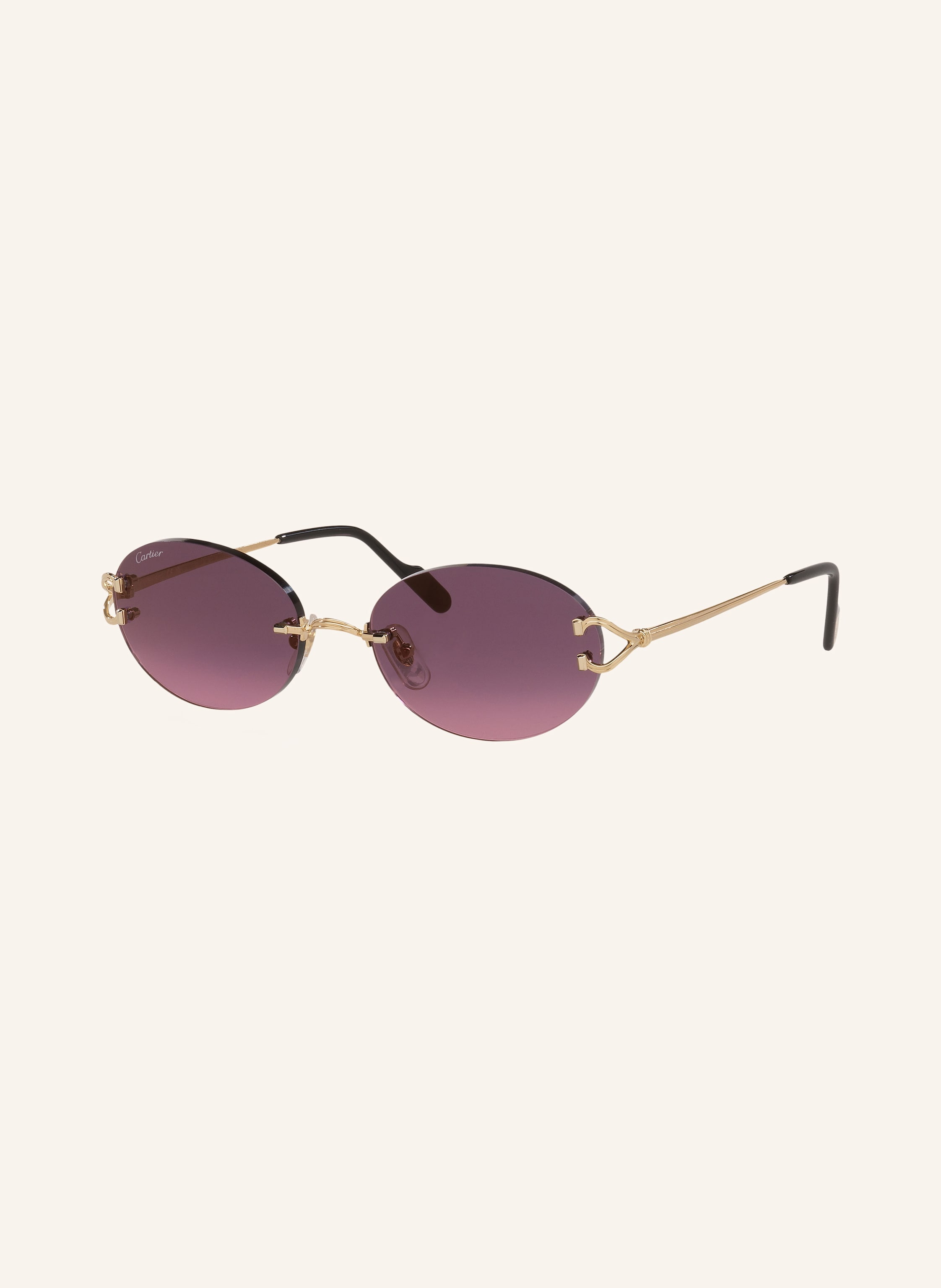 Cartier Cartier Sonnenbrille ct0551s gold in 2390L1 - GOLD/ GRAU