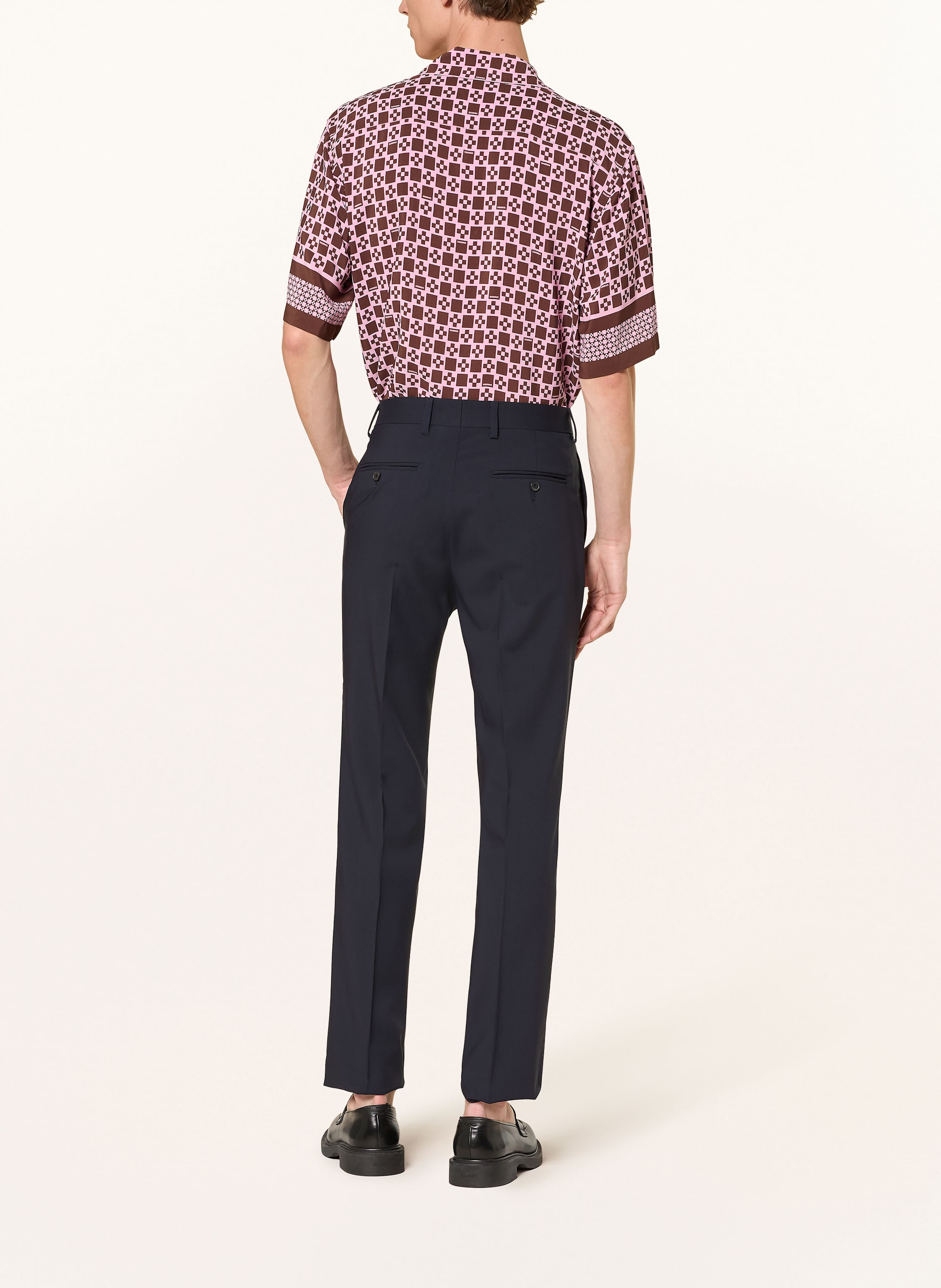 Thumbnail - Sandro Anzughose Regular Fit blau