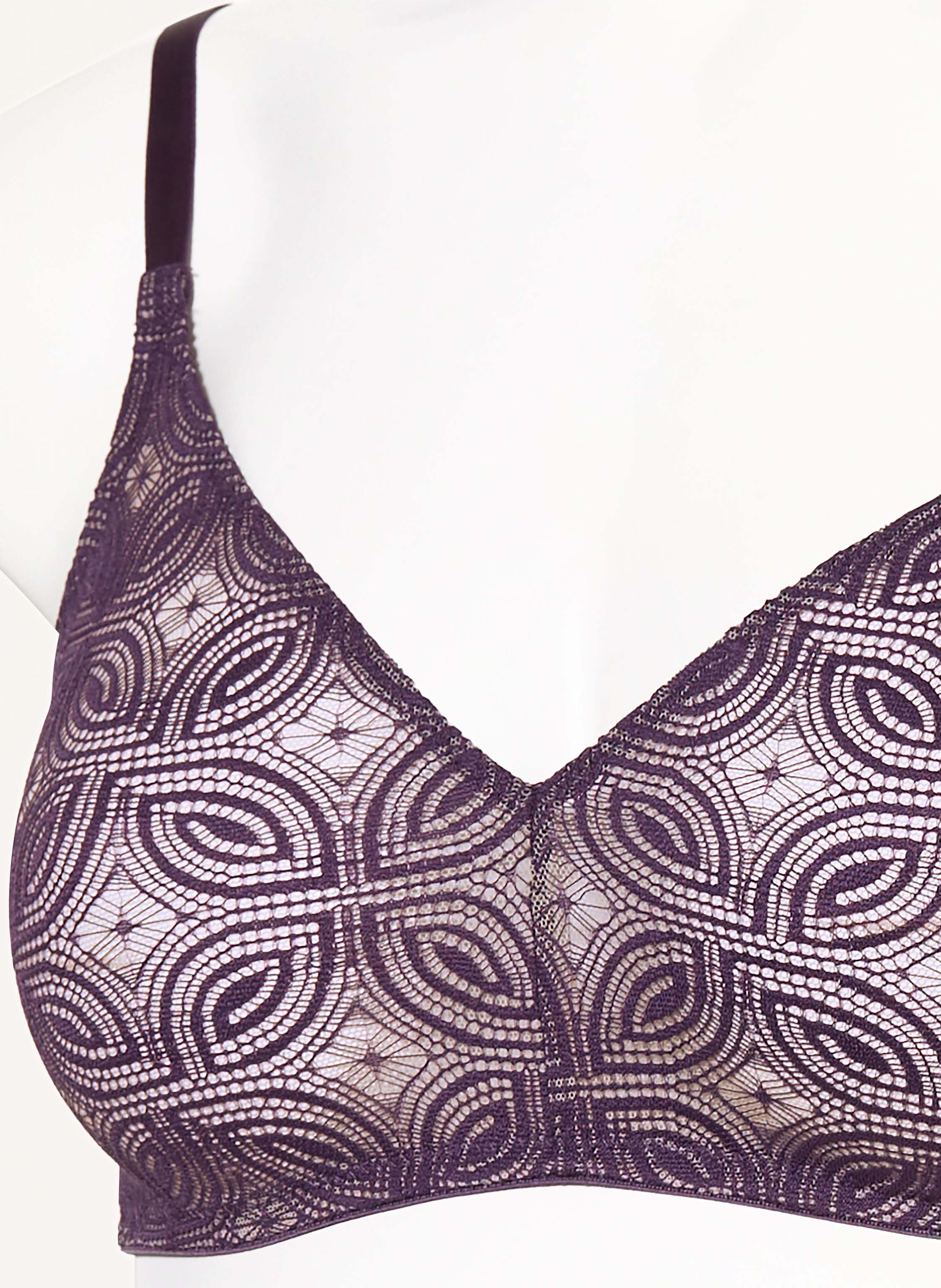 Thumbnail - Hanro Bustier Ruby lila