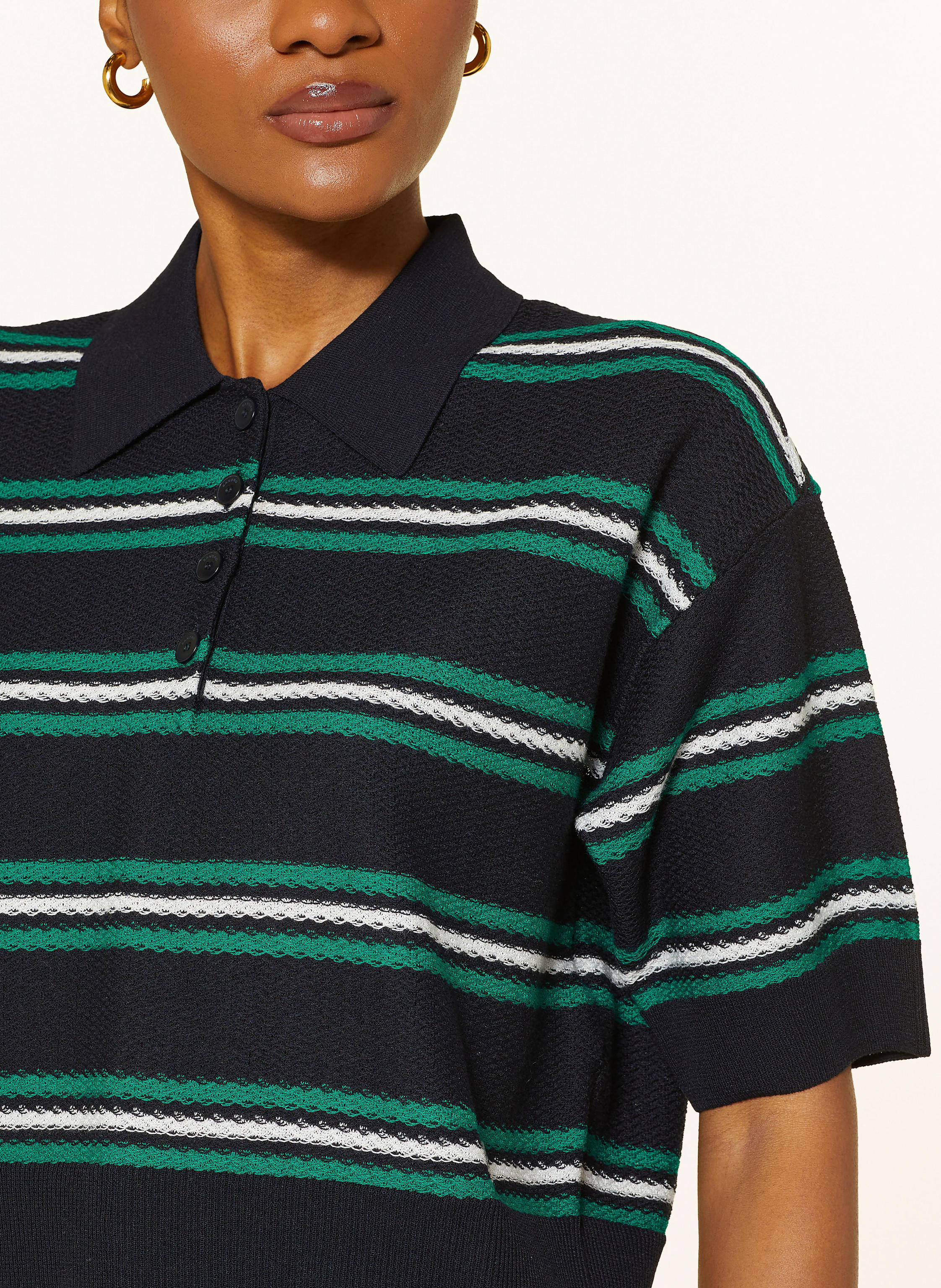 Thumbnail - Sandro Strickshirt blau