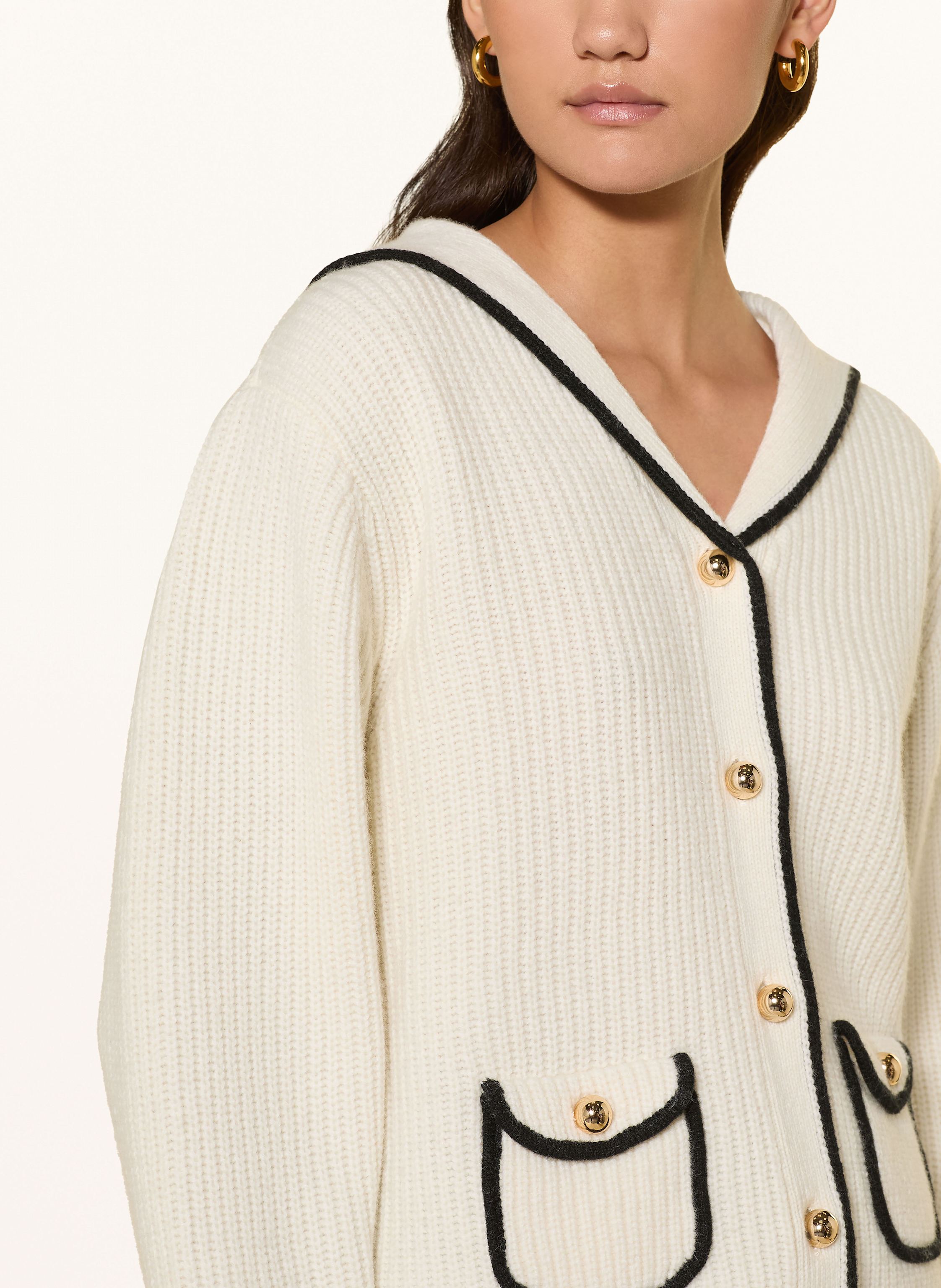 Thumbnail - Claudie Pierlot Strickjacke Madeleine weiss