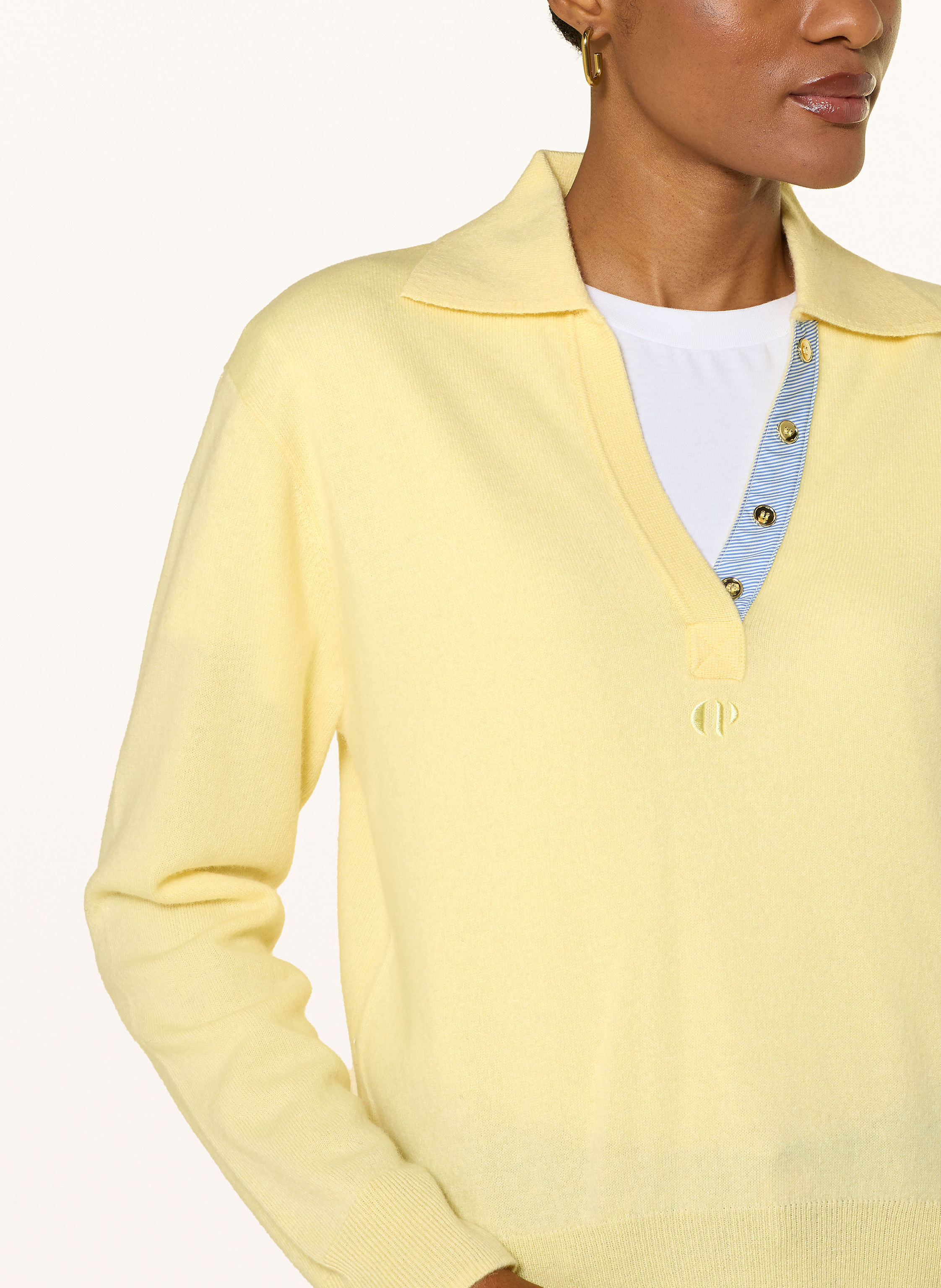 Thumbnail - Claudie Pierlot Pullover gelb