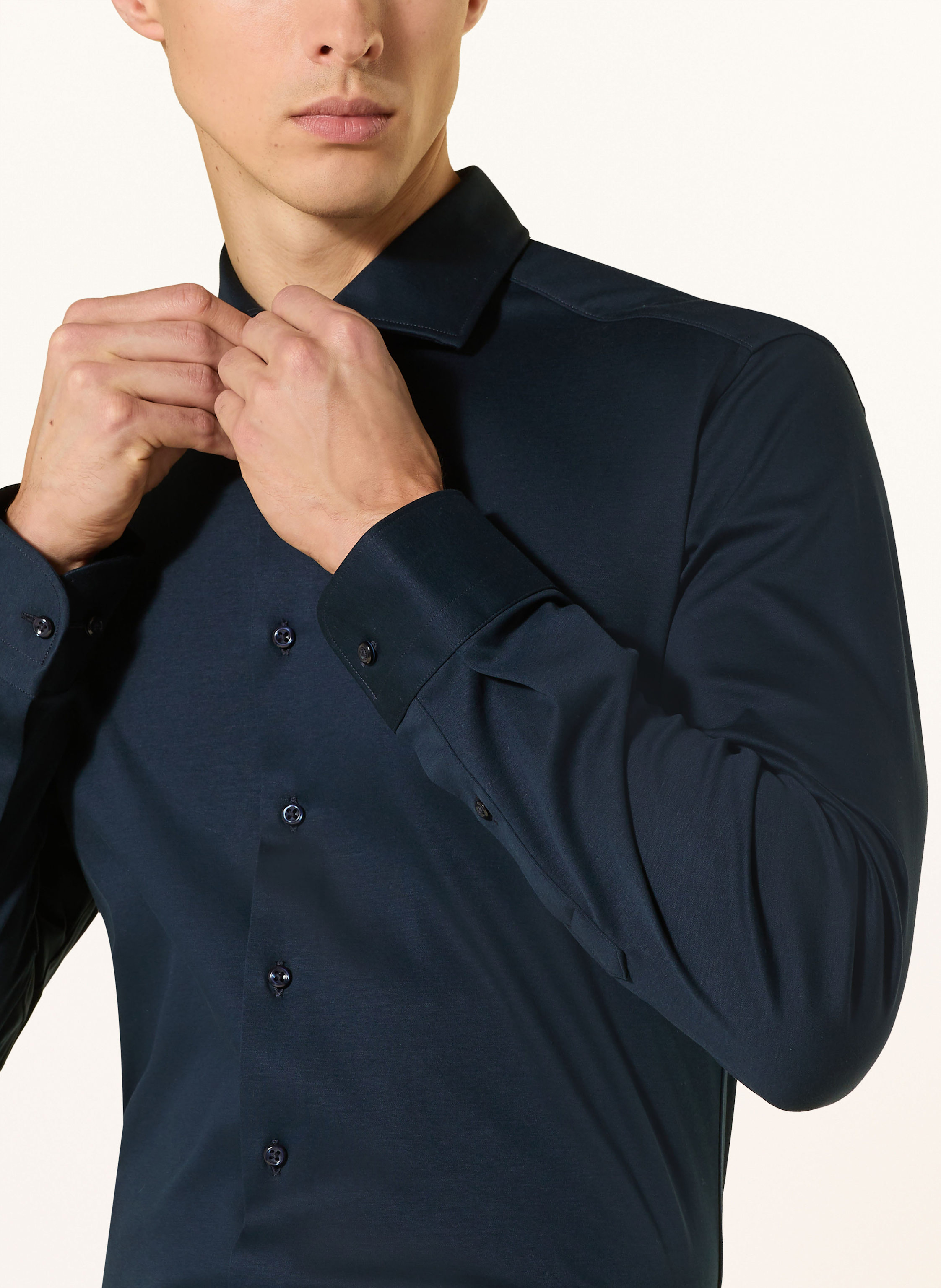 Thumbnail - 1863 By Eterna Hemd Slim Fit blau