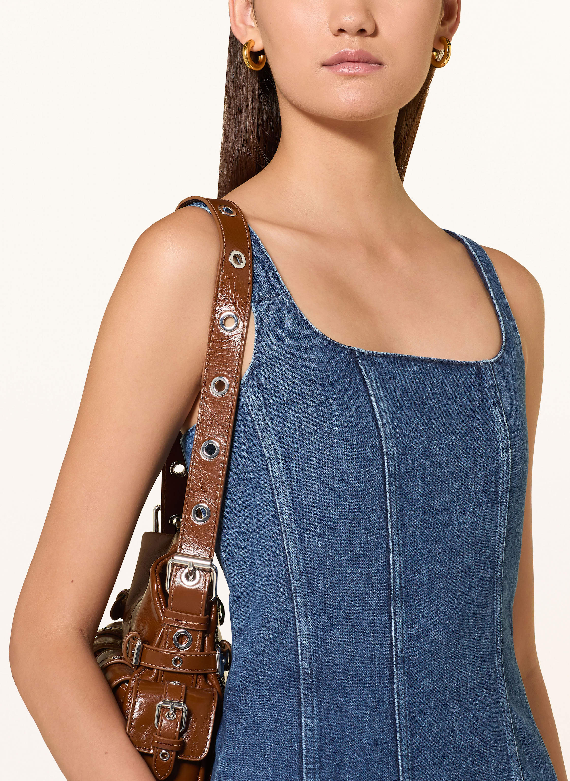 Thumbnail - Maje Jeanskleid blau