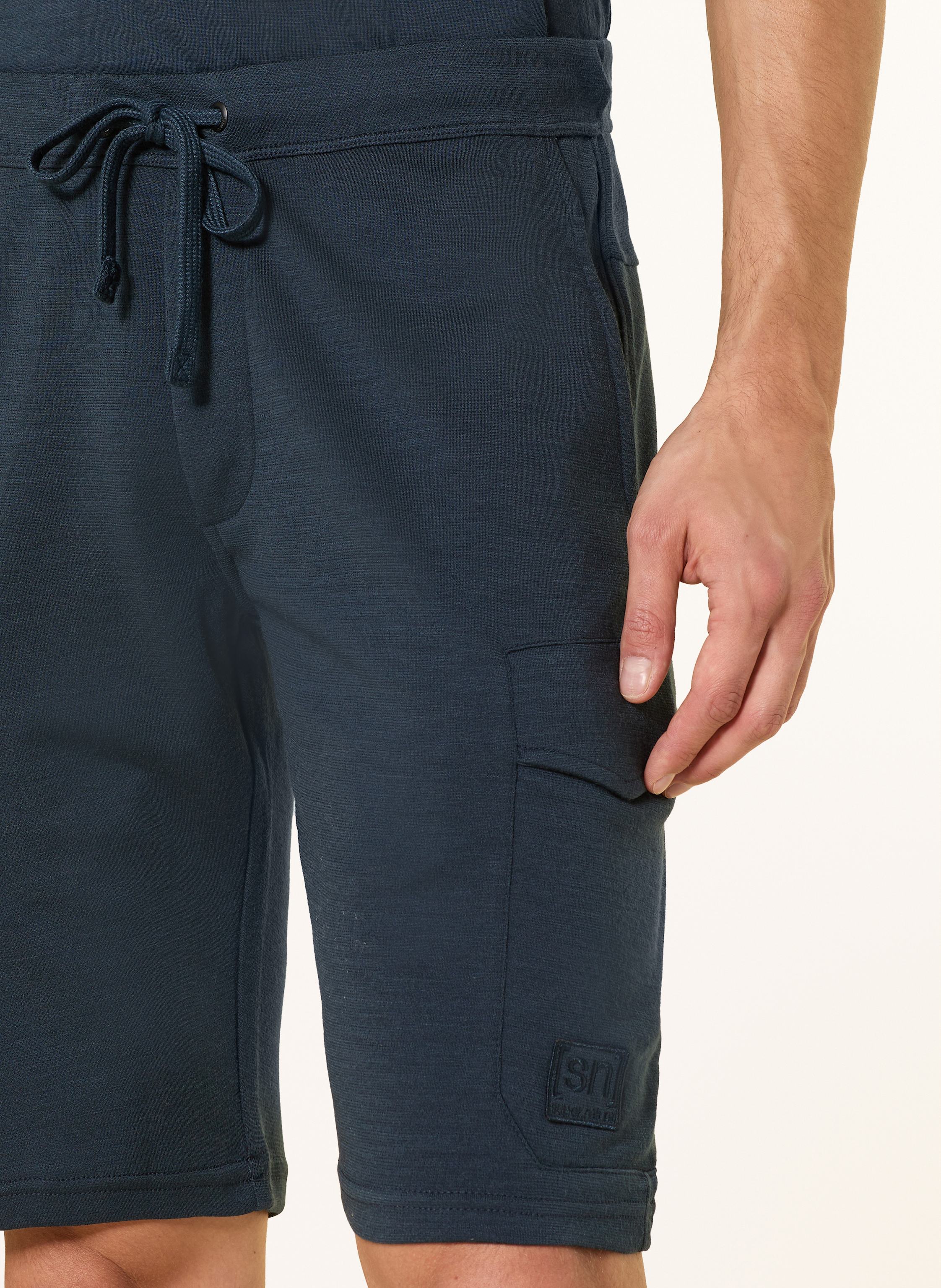 Thumbnail - Super.Natural Sweatshorts Cargo Bio Mit Baumwolle blau