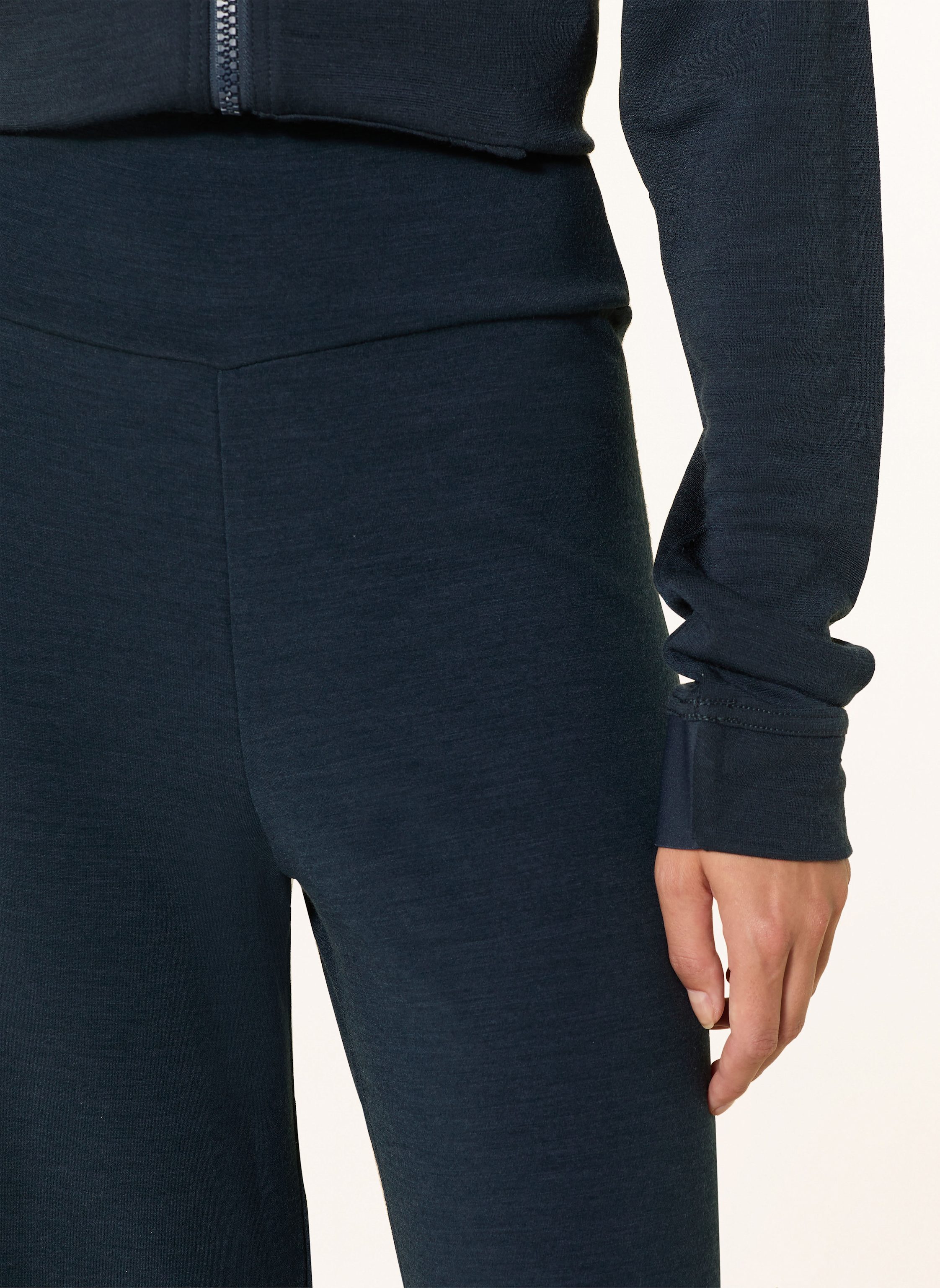 Thumbnail - Super.Natural Leggings Comfy Culotte Mit Merinowolle blau