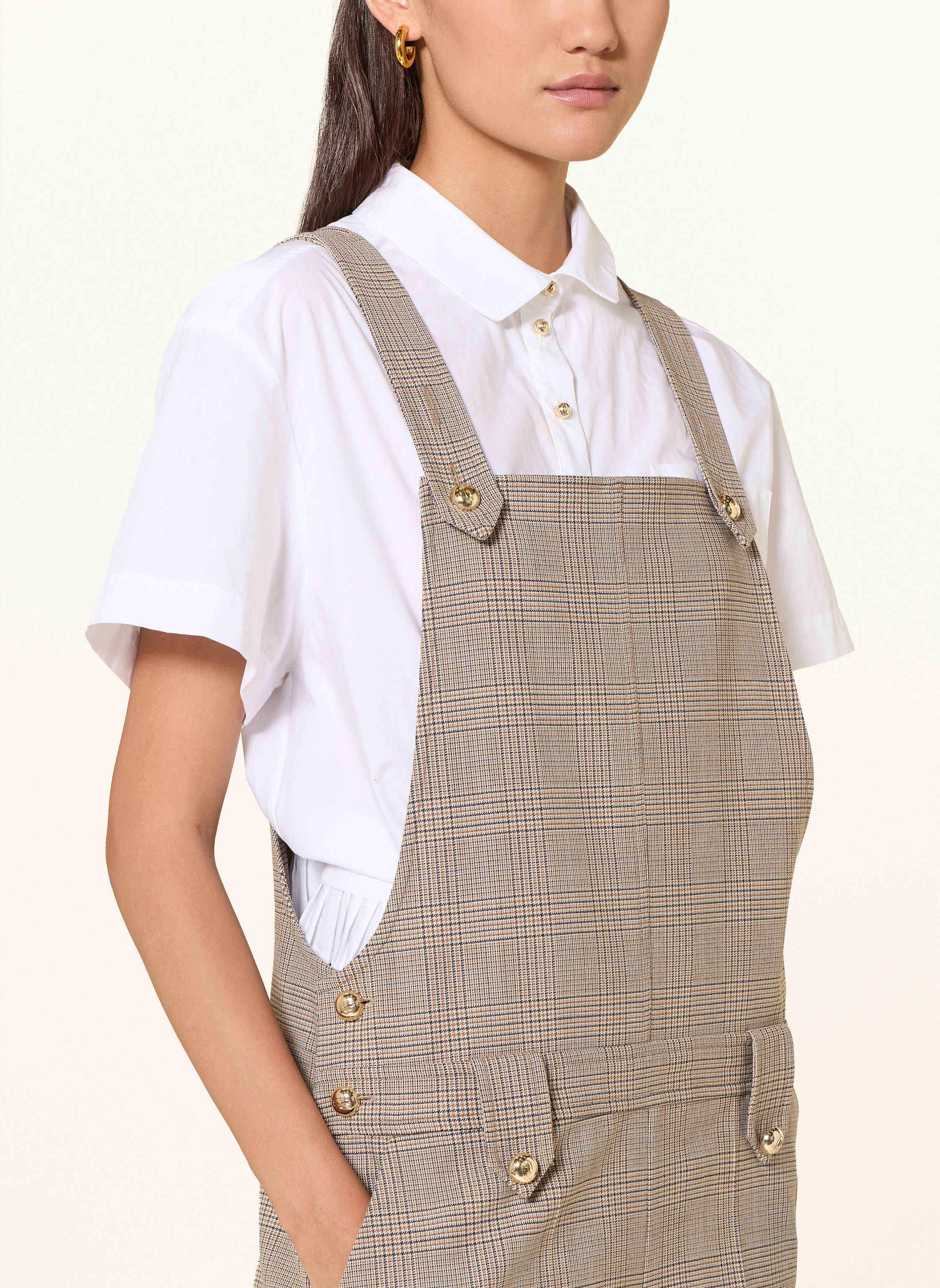 Thumbnail - Claudie Pierlot Latzhose beige