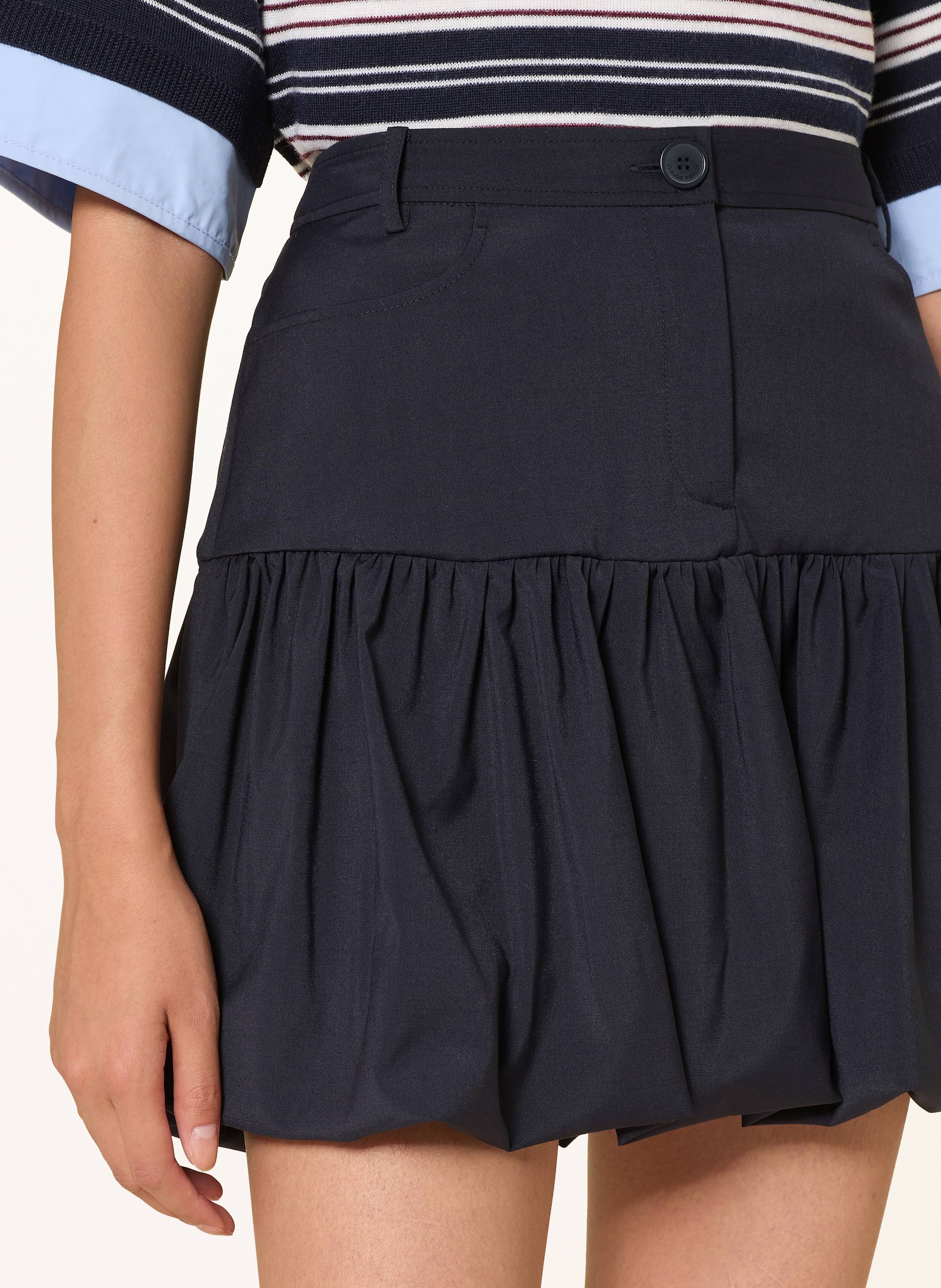 Thumbnail - Claudie Pierlot Rock Mit Rüschen blau