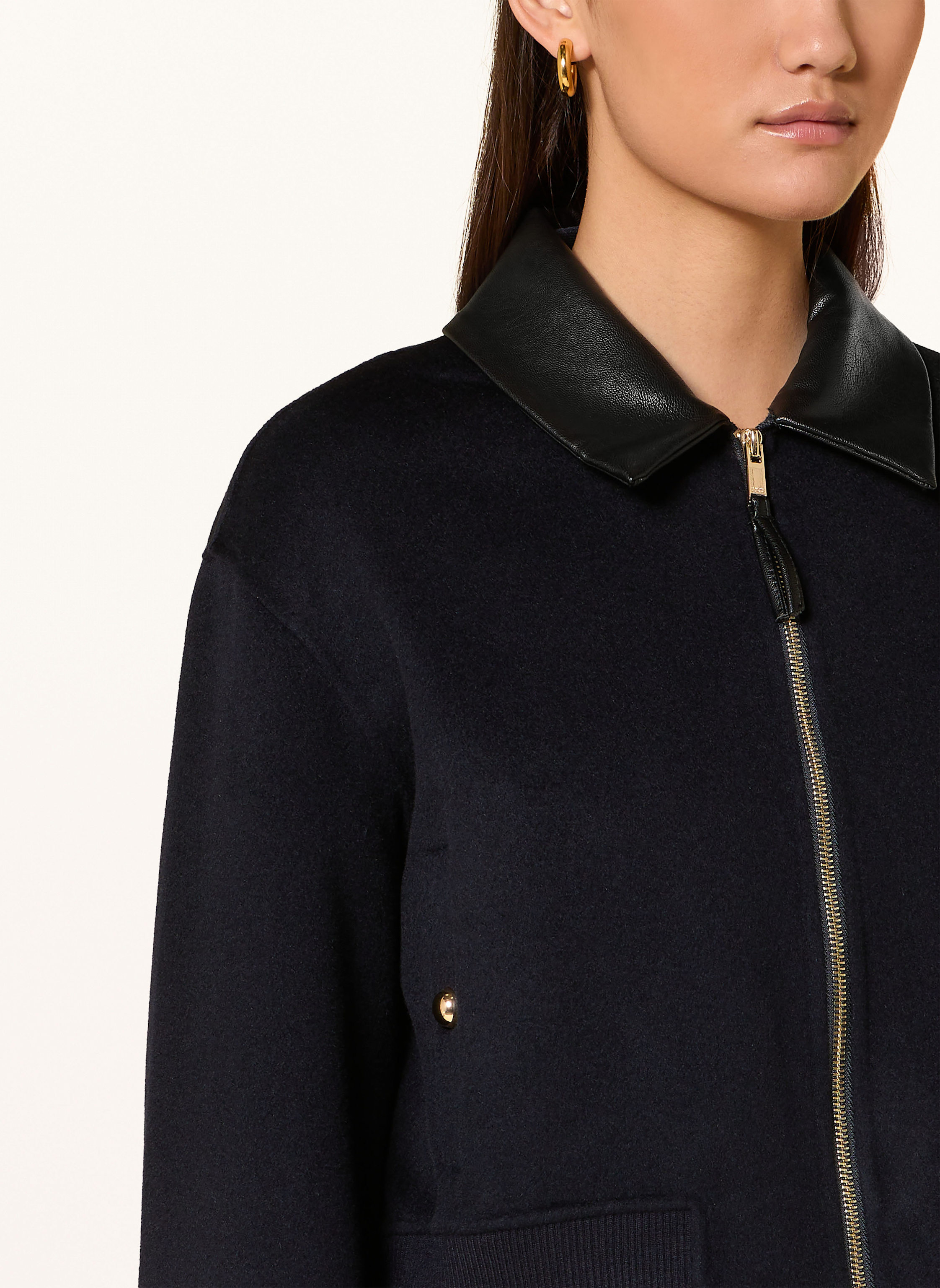 Thumbnail - Claudie Pierlot Kastenjacke blau
