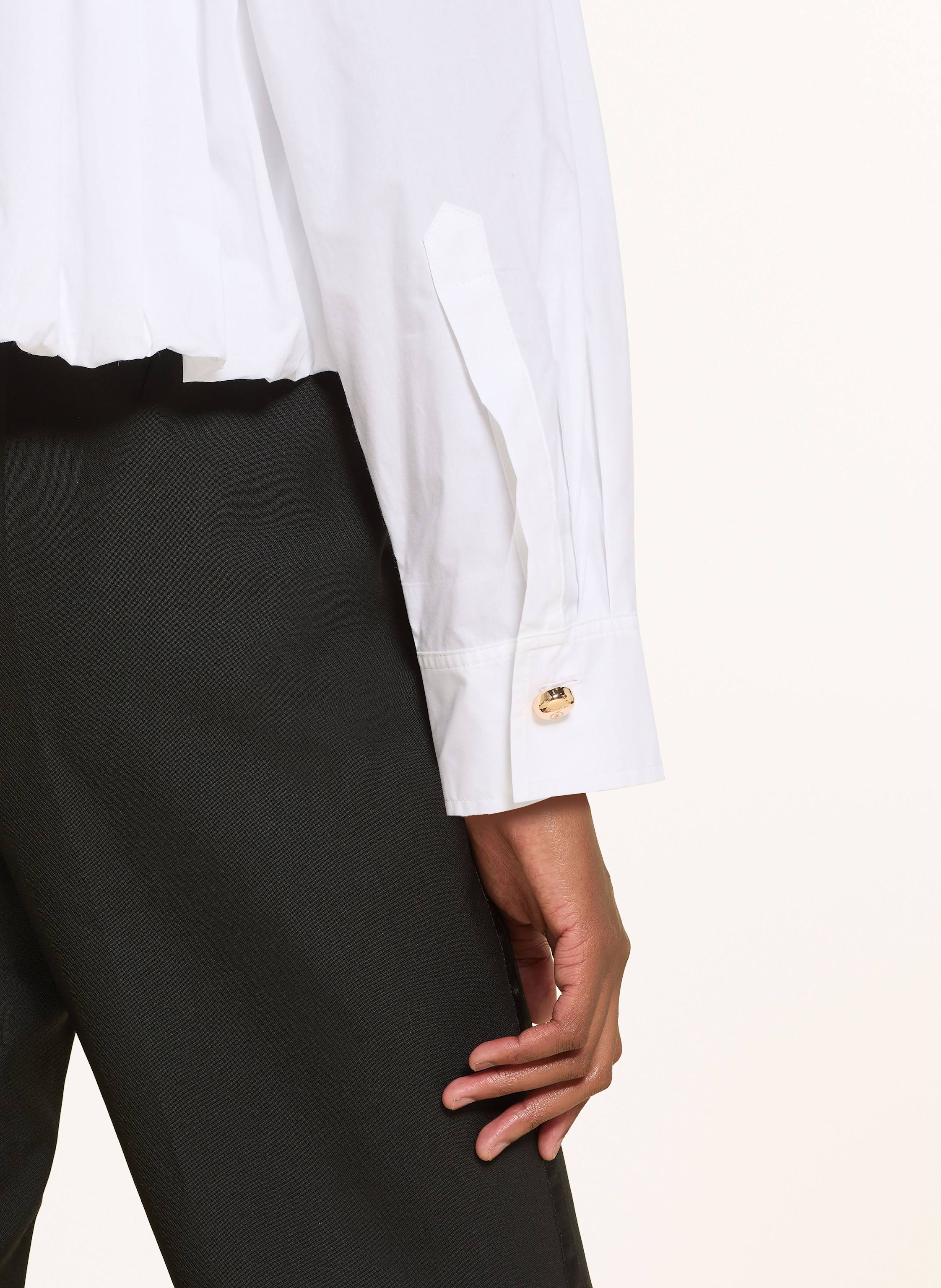 Thumbnail - Sandro Hemdbluse Mit Plissees weiss