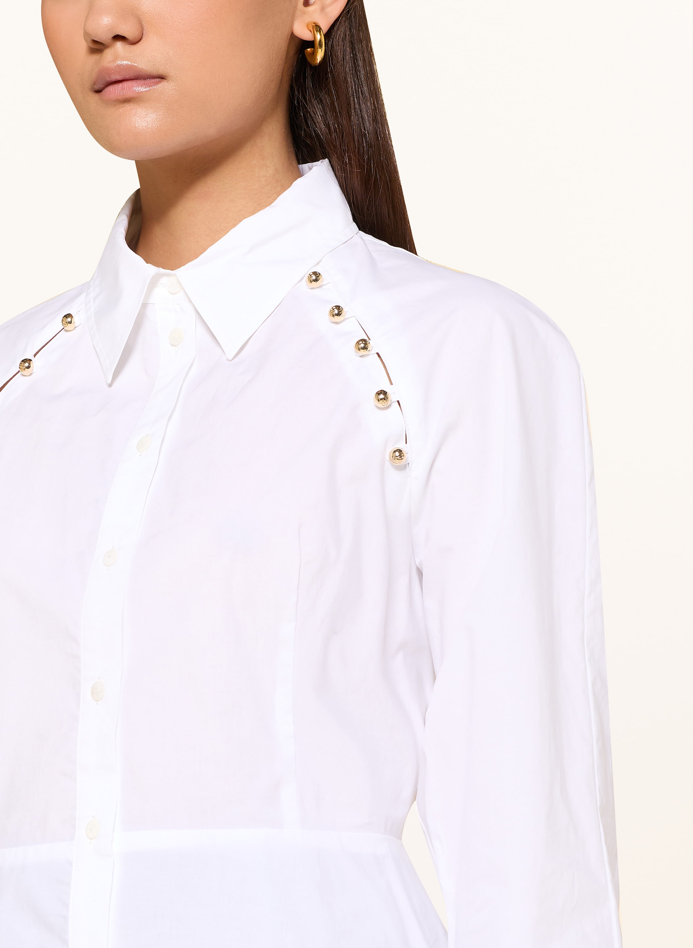 Thumbnail - Claudie Pierlot Hemdbluse weiss