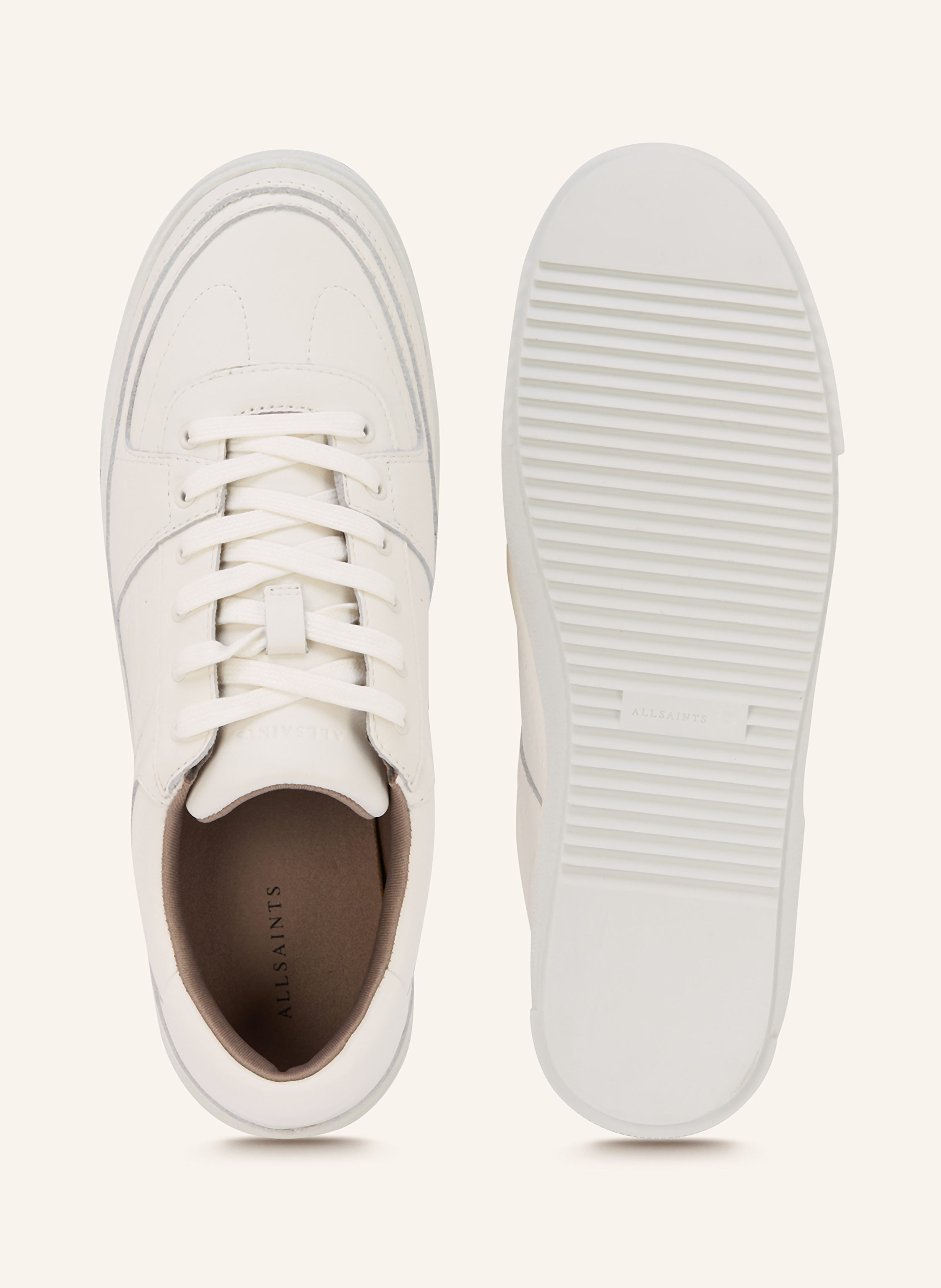 Thumbnail - Allsaints Sneaker Millie weiss