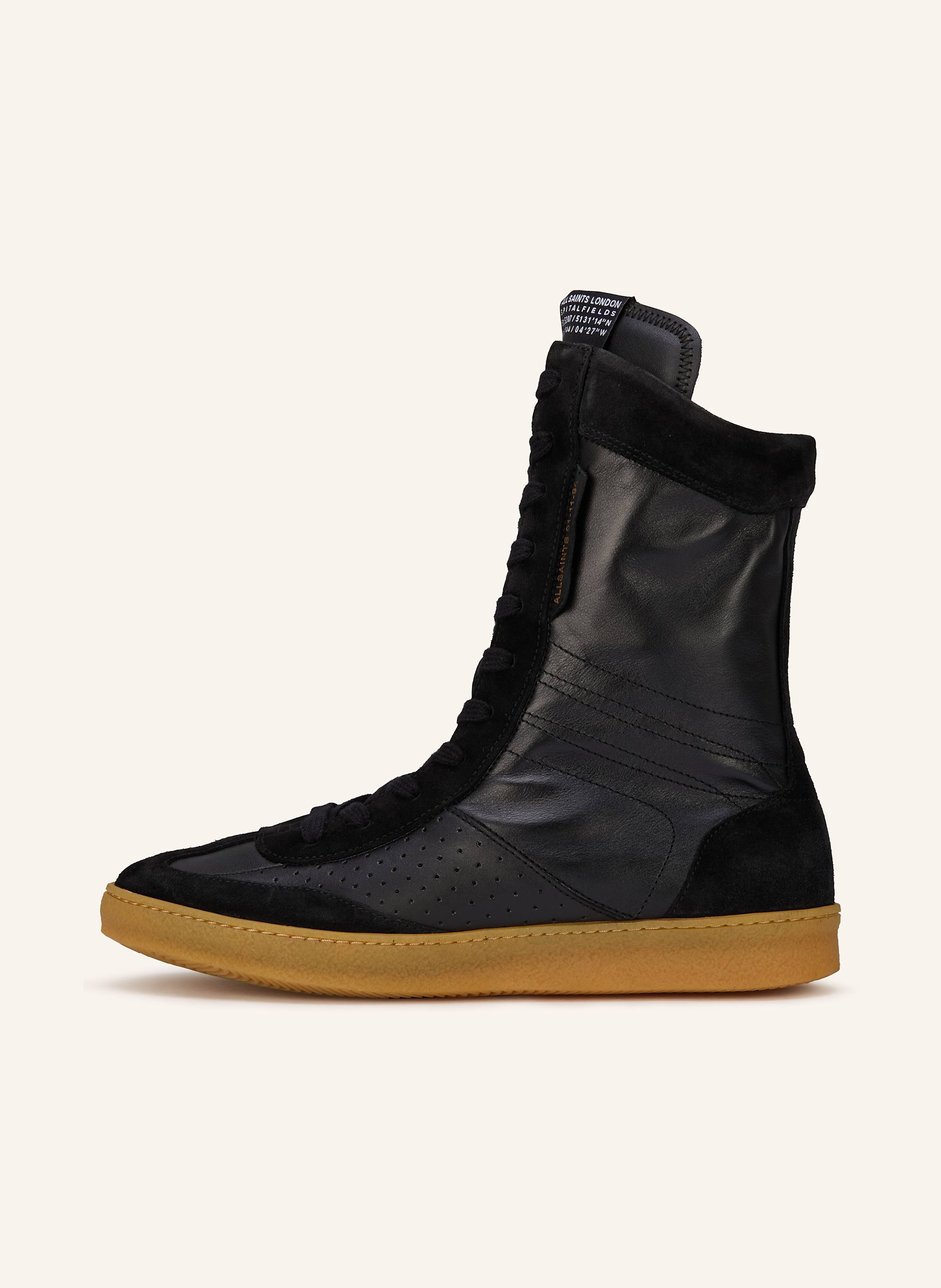 Thumbnail - Allsaints Hightop-Sneaker Louise schwarz