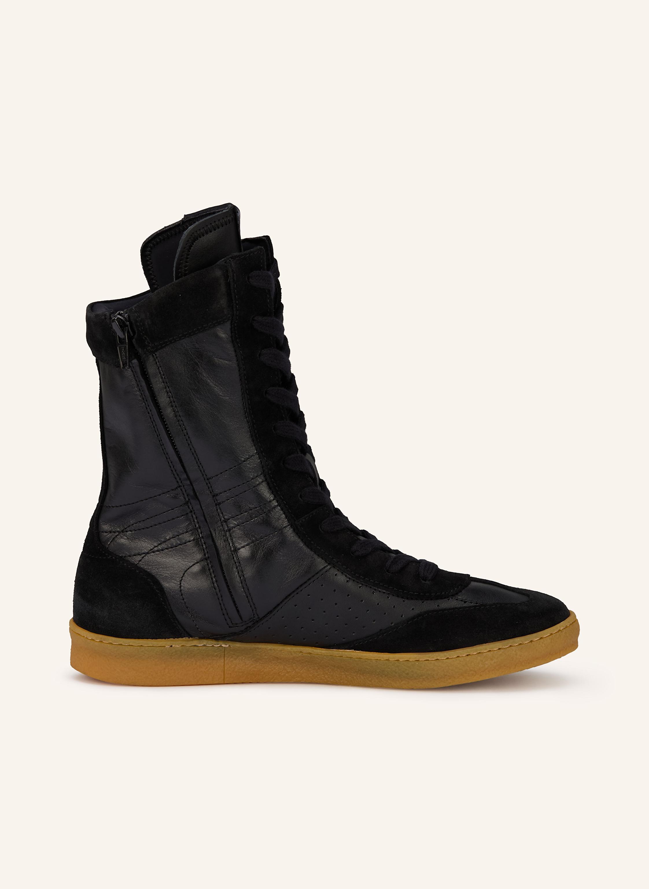 Thumbnail - Allsaints Hightop-Sneaker Louise schwarz